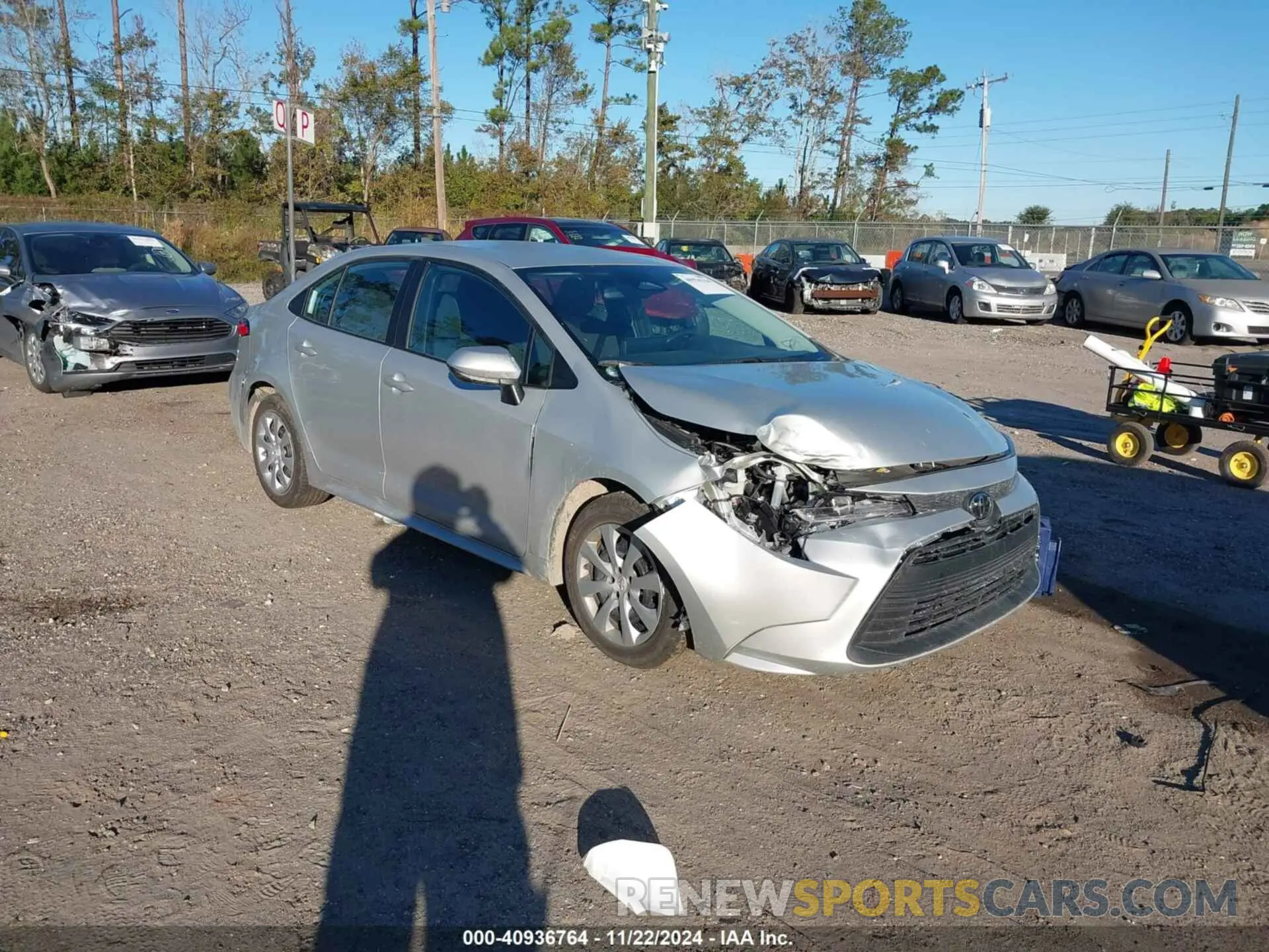 1 Photograph of a damaged car 5YFB4MDE0RP087802 TOYOTA COROLLA 2024