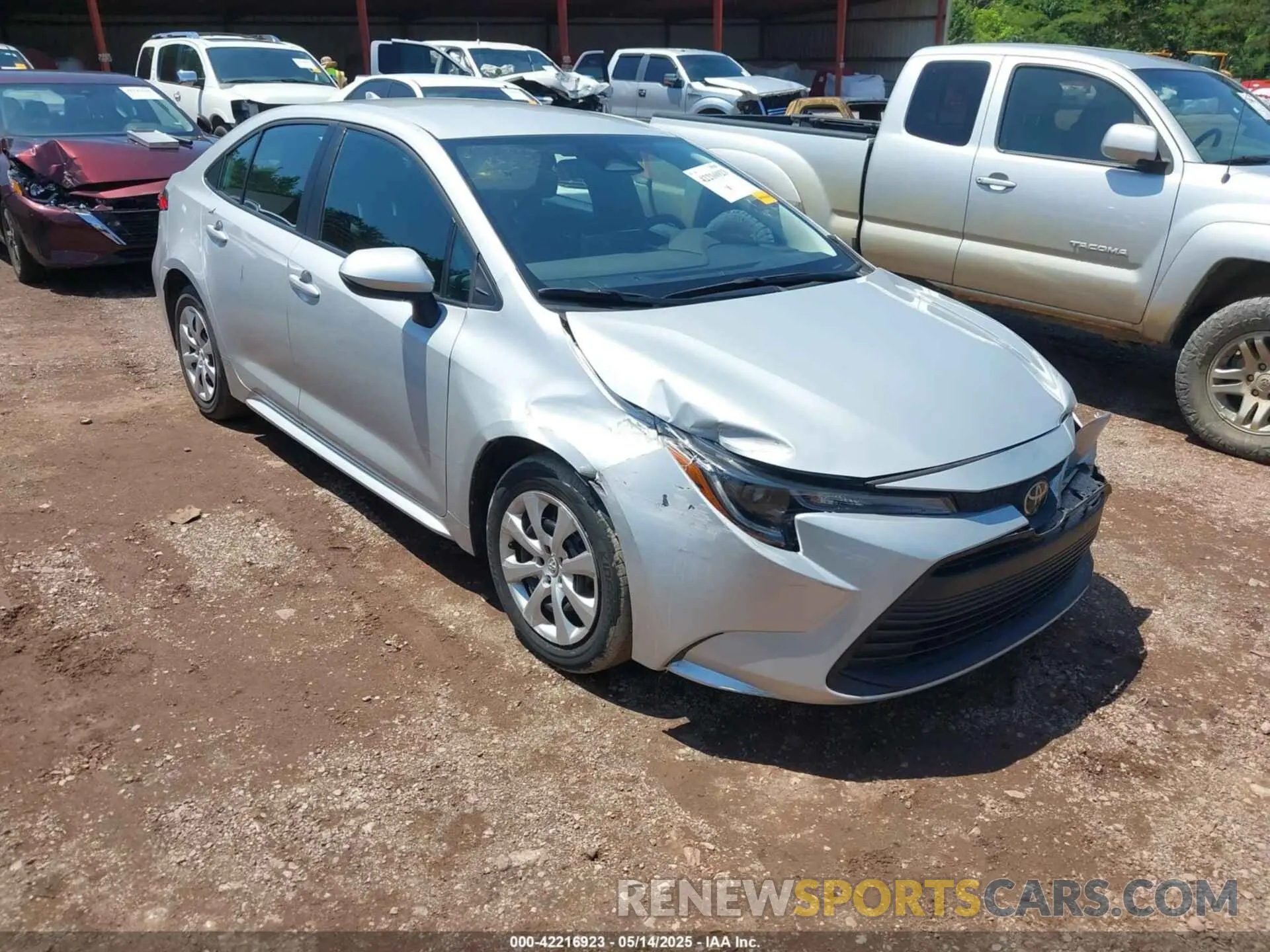 1 Photograph of a damaged car 5YFB4MDE0RP122550 TOYOTA COROLLA 2024