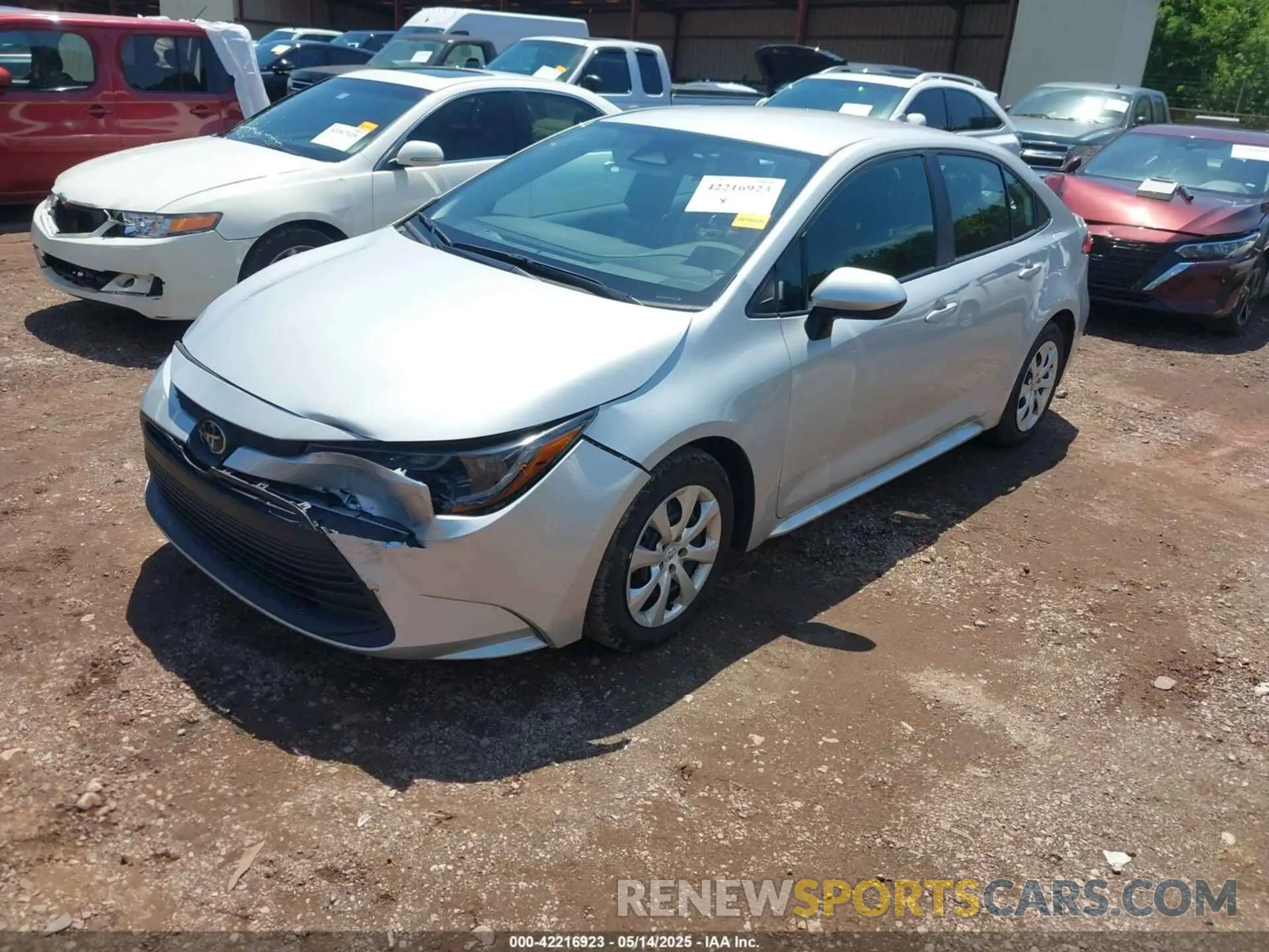 2 Photograph of a damaged car 5YFB4MDE0RP122550 TOYOTA COROLLA 2024