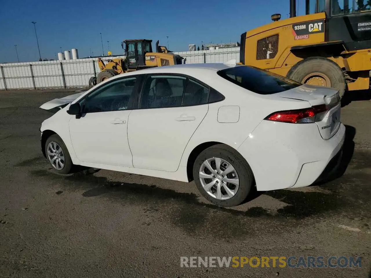 2 Photograph of a damaged car 5YFB4MDE0RP126209 TOYOTA COROLLA 2024