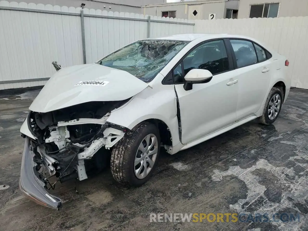 1 Photograph of a damaged car 5YFB4MDE0RP127361 TOYOTA COROLLA 2024