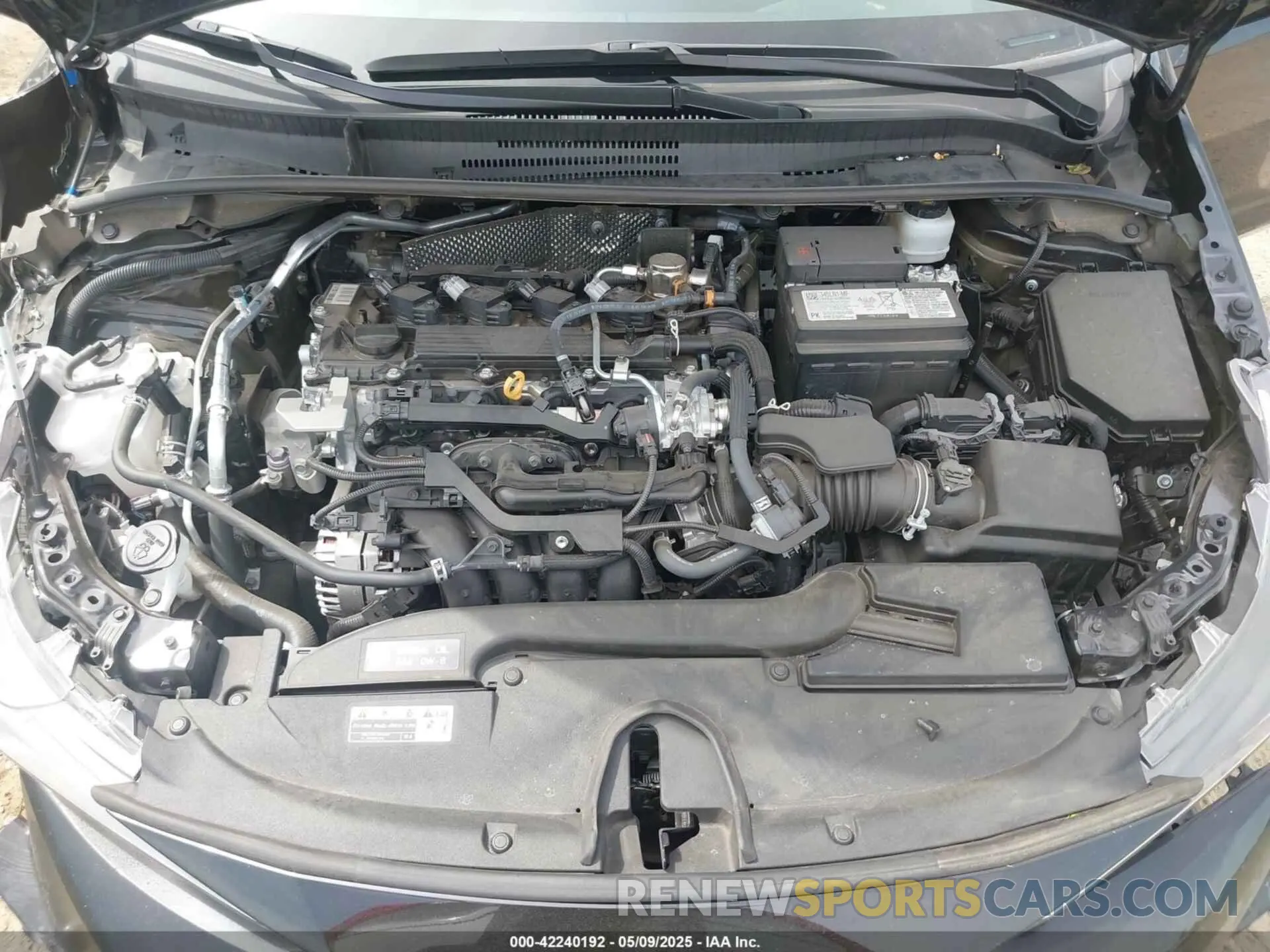 10 Photograph of a damaged car 5YFB4MDE0RP146119 TOYOTA COROLLA 2024