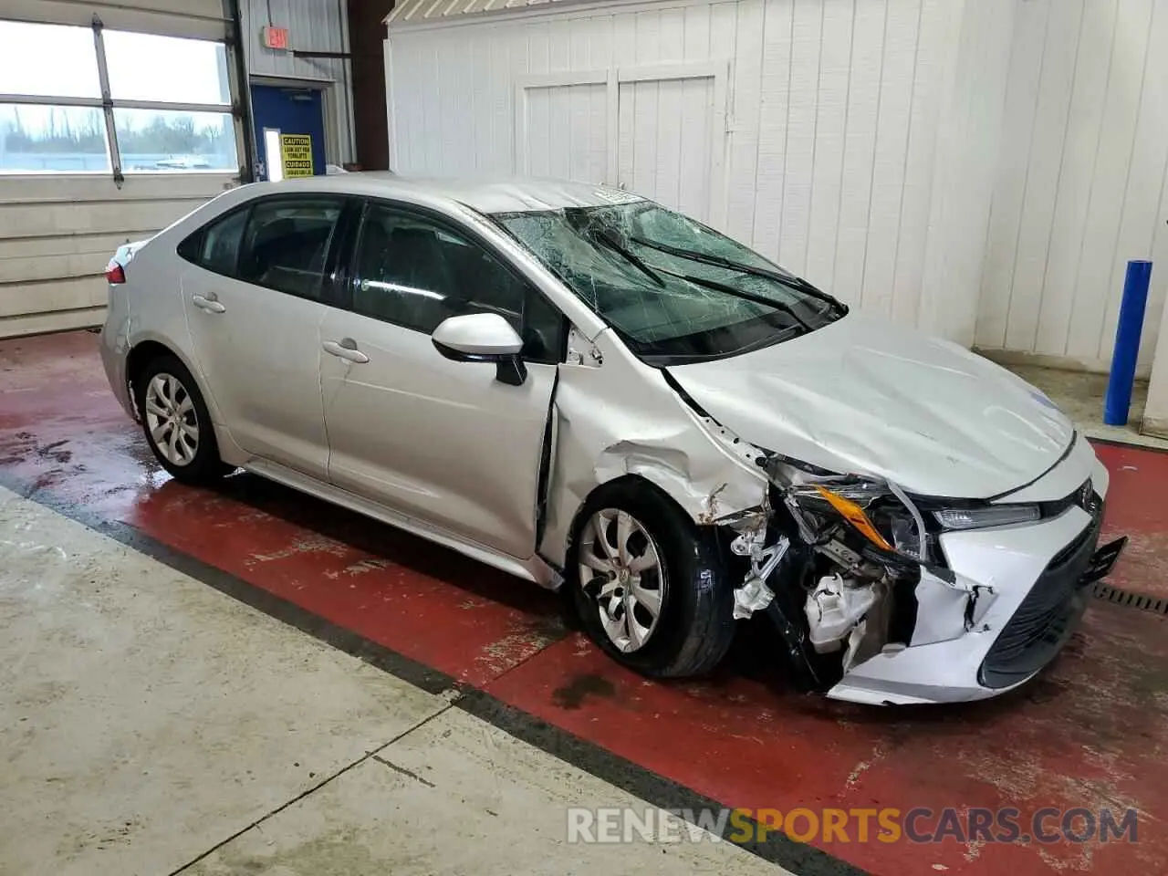 4 Photograph of a damaged car 5YFB4MDE0RP158190 TOYOTA COROLLA 2024