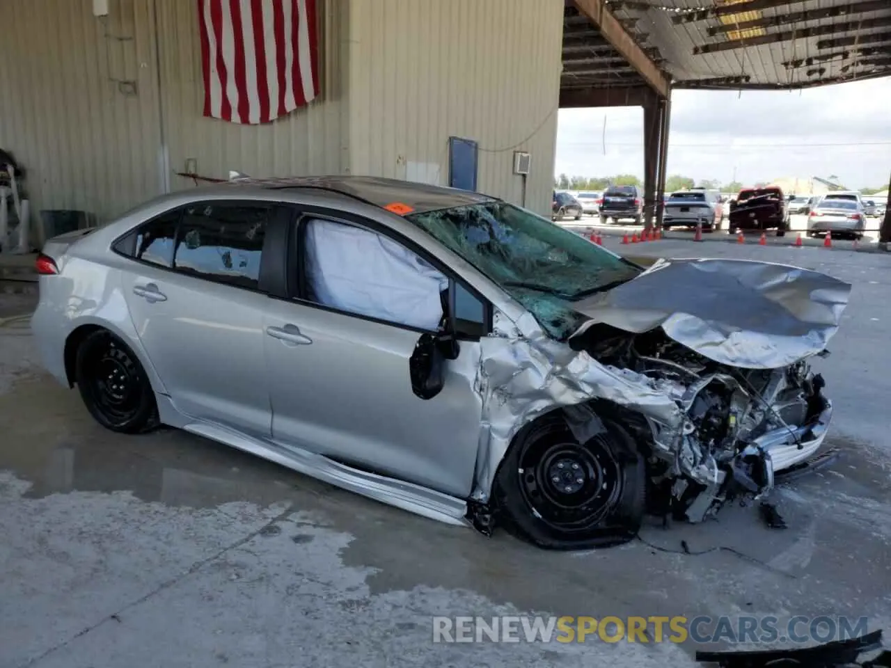 4 Photograph of a damaged car 5YFB4MDE0RP166175 TOYOTA COROLLA 2024