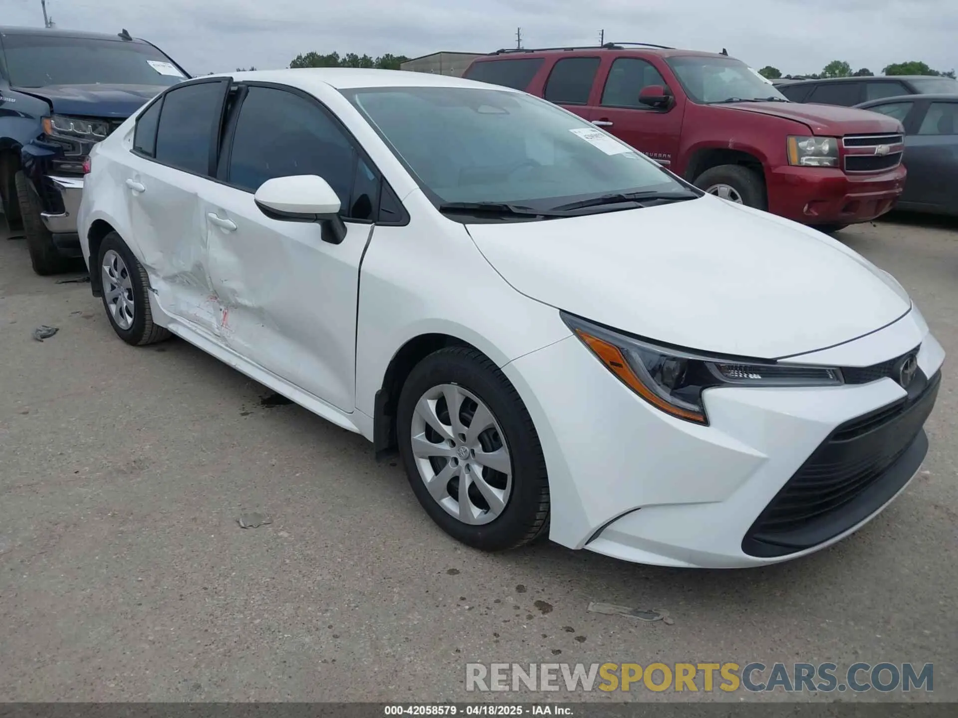 1 Photograph of a damaged car 5YFB4MDE0RP186376 TOYOTA COROLLA 2024