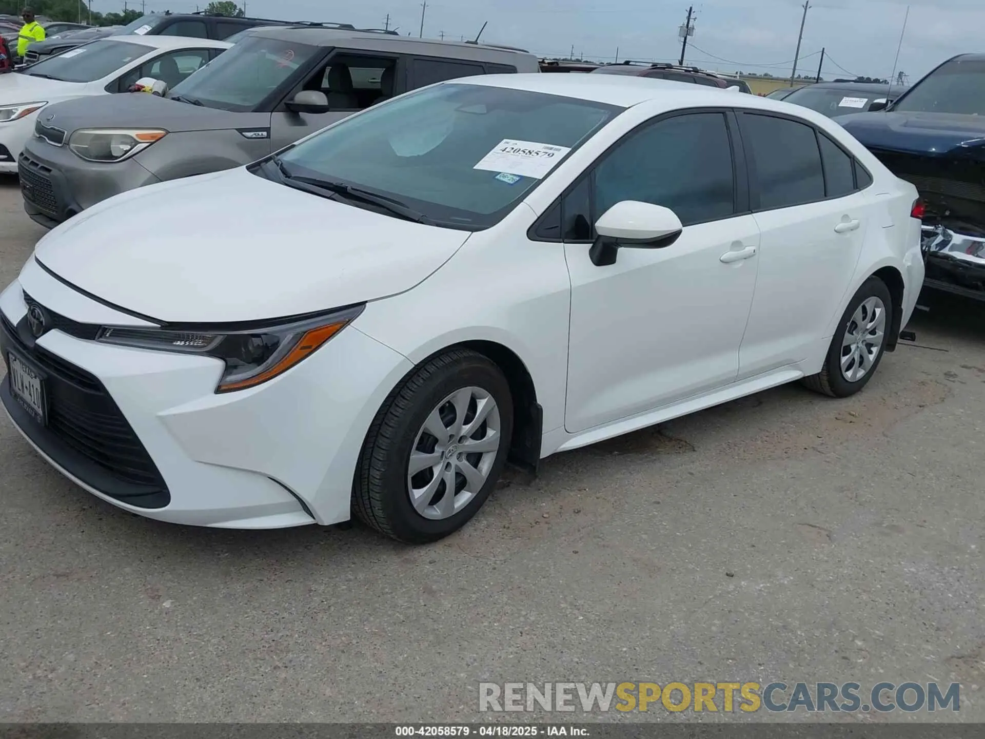 2 Photograph of a damaged car 5YFB4MDE0RP186376 TOYOTA COROLLA 2024