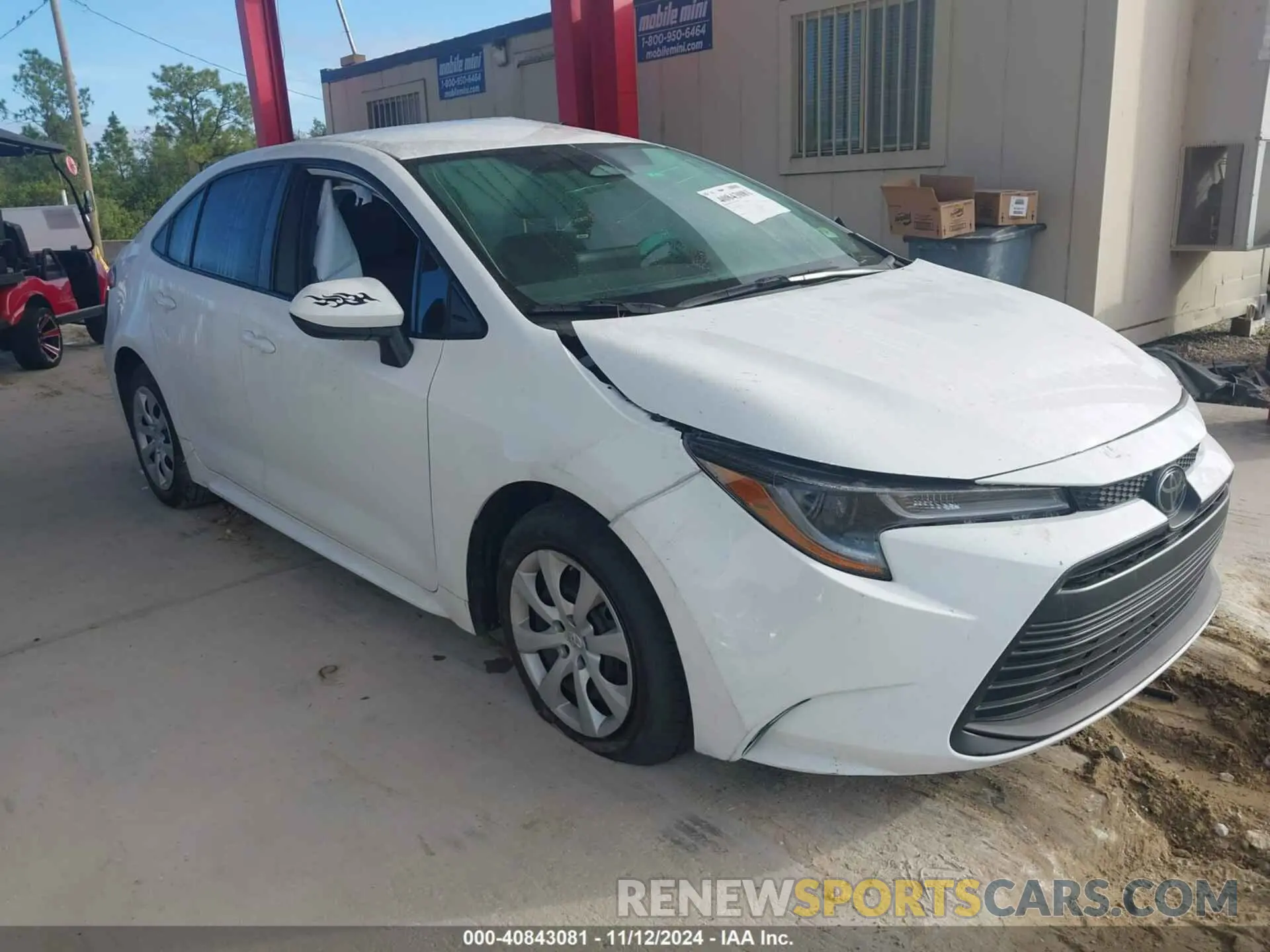 1 Photograph of a damaged car 5YFB4MDE0RP189035 TOYOTA COROLLA 2024
