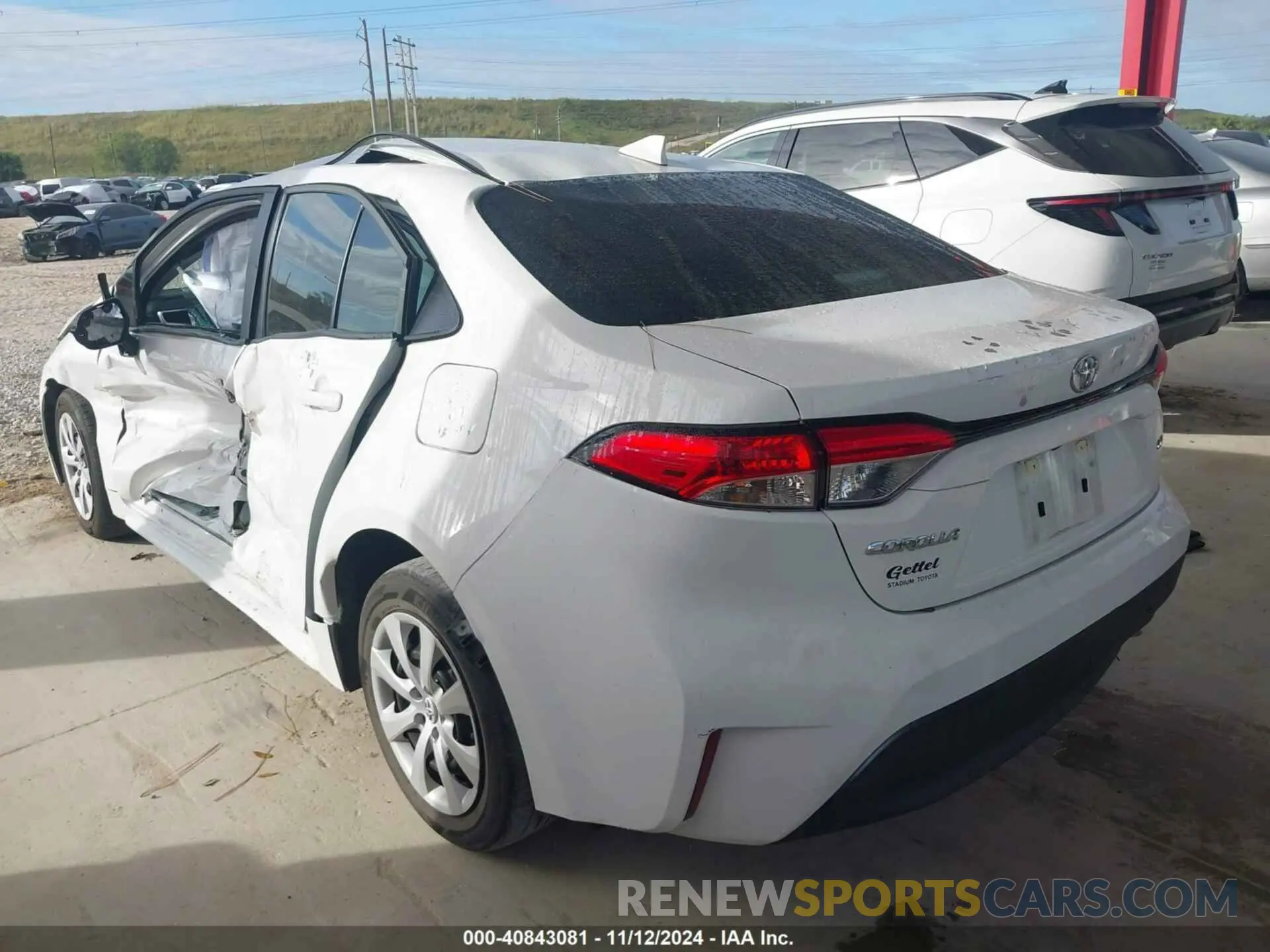 3 Photograph of a damaged car 5YFB4MDE0RP189035 TOYOTA COROLLA 2024