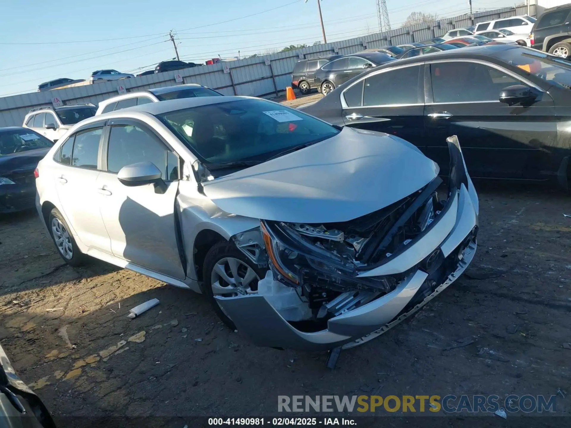 1 Photograph of a damaged car 5YFB4MDE0RP190640 TOYOTA COROLLA 2024
