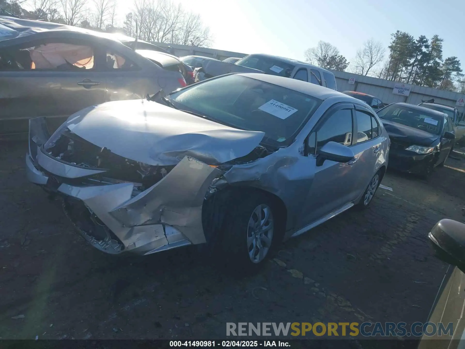 2 Photograph of a damaged car 5YFB4MDE0RP190640 TOYOTA COROLLA 2024