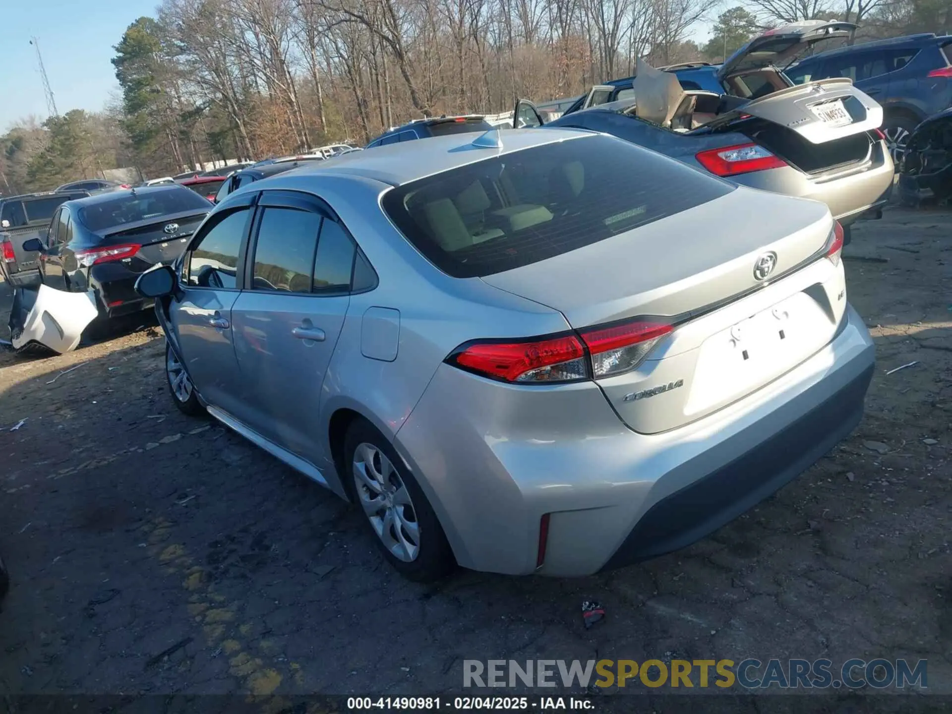 3 Photograph of a damaged car 5YFB4MDE0RP190640 TOYOTA COROLLA 2024