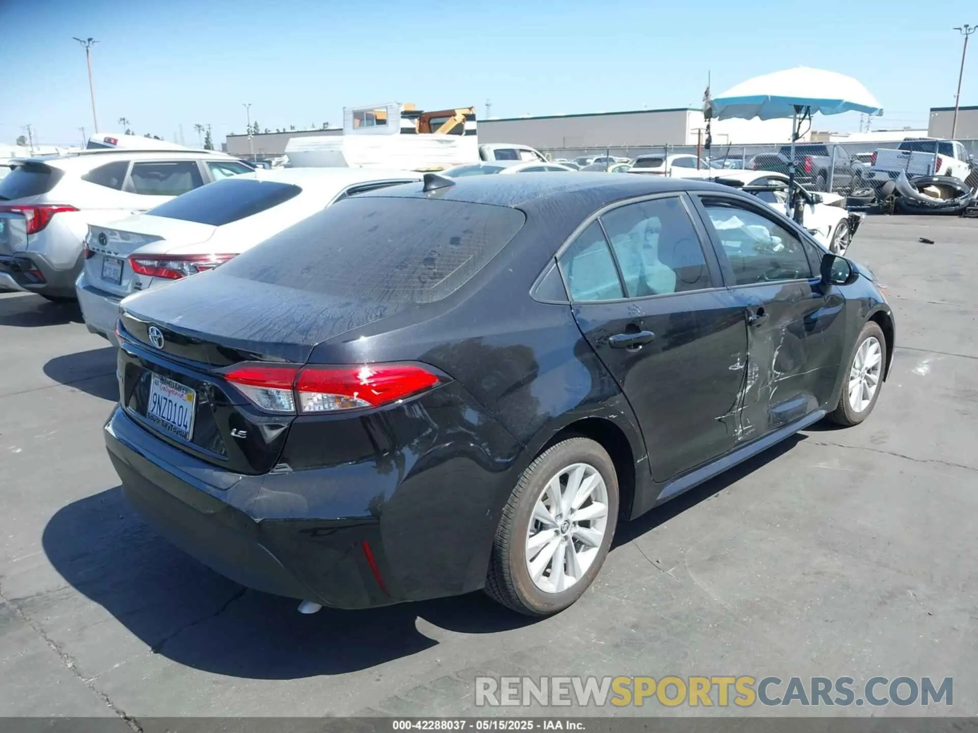 4 Photograph of a damaged car 5YFB4MDE0RP206383 TOYOTA COROLLA 2024