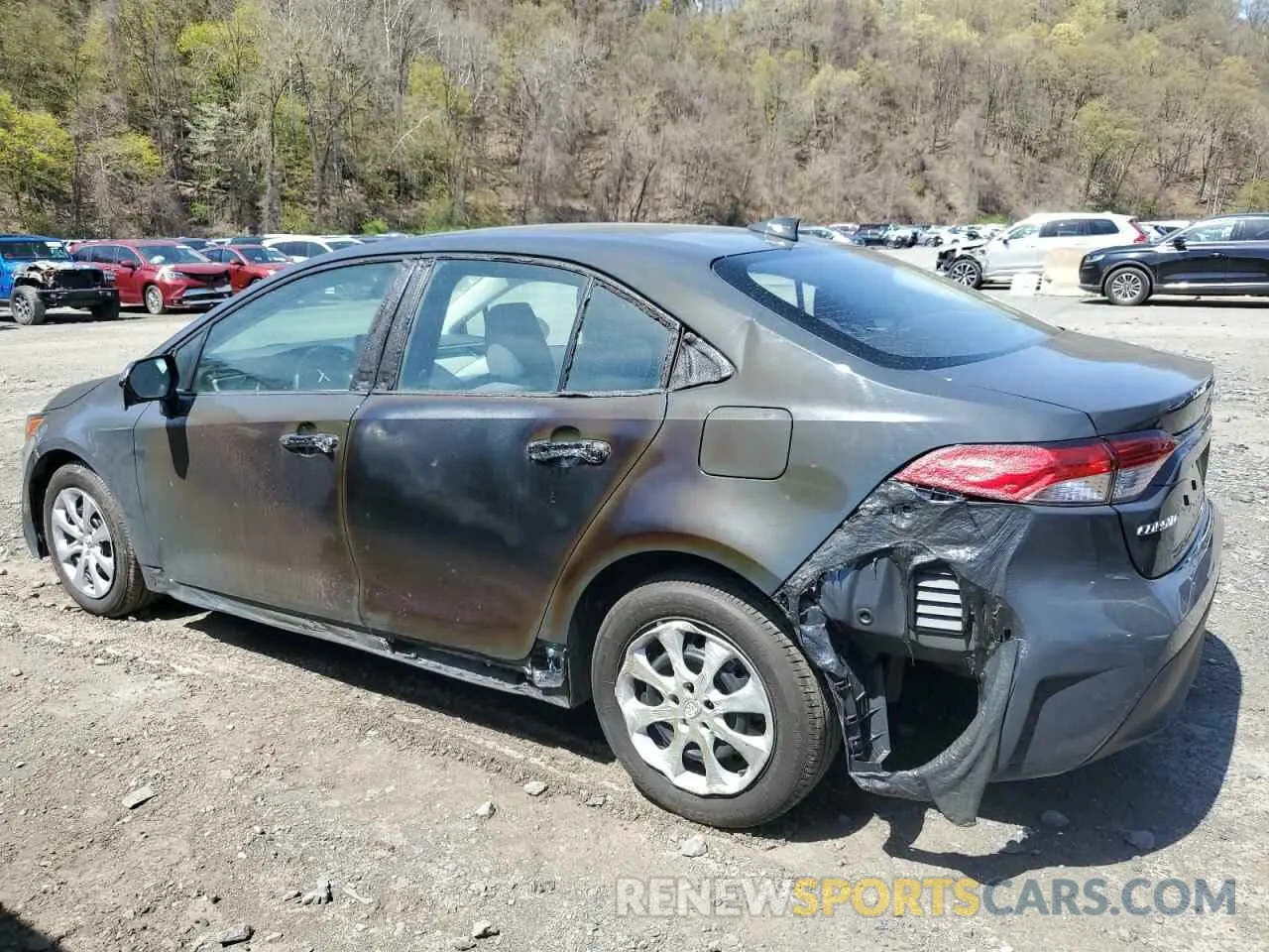 2 Photograph of a damaged car 5YFB4MDE0RP212295 TOYOTA COROLLA 2024