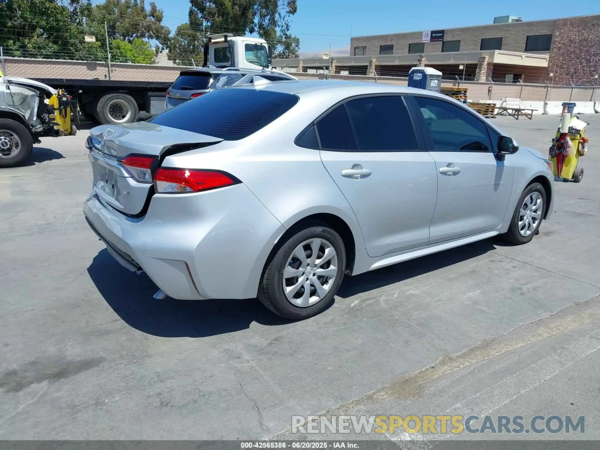 4 Photograph of a damaged car 5YFB4MDE0RP213351 TOYOTA COROLLA 2024