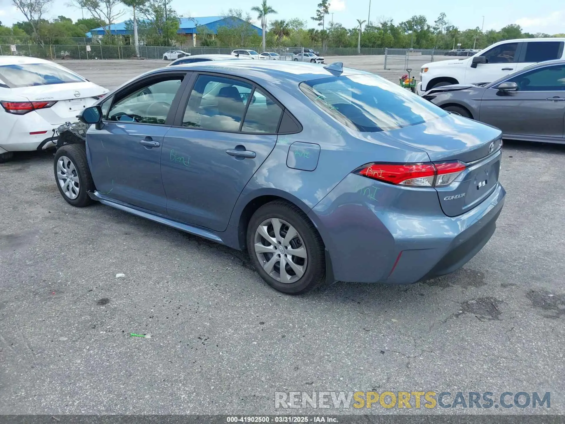 3 Photograph of a damaged car 5YFB4MDE0RP226276 TOYOTA COROLLA 2024