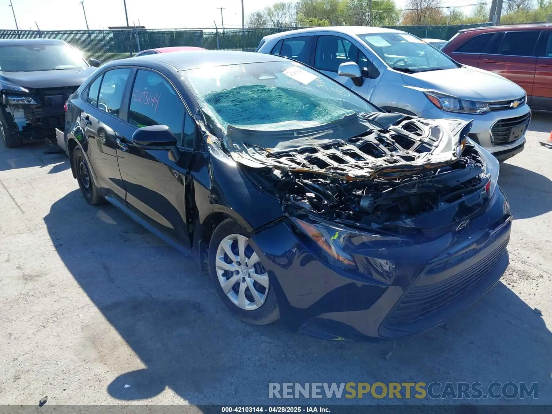 1 Photograph of a damaged car 5YFB4MDE1RP093298 TOYOTA COROLLA 2024