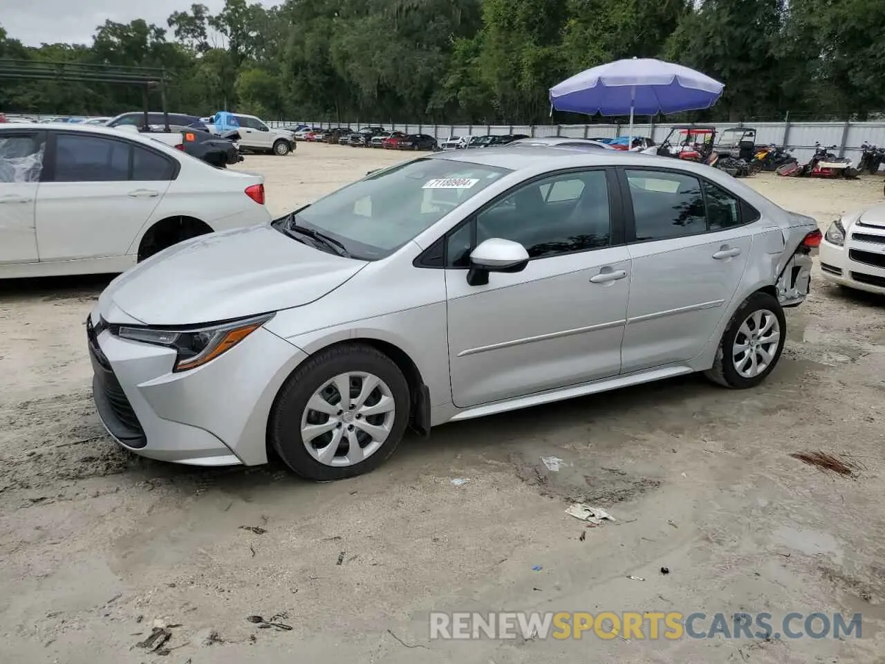 1 Photograph of a damaged car 5YFB4MDE1RP113405 TOYOTA COROLLA 2024
