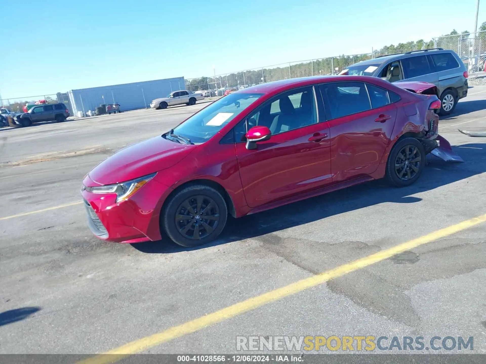 2 Фотография поврежденного автомобиля 5YFB4MDE1RP123156 TOYOTA COROLLA 2024
