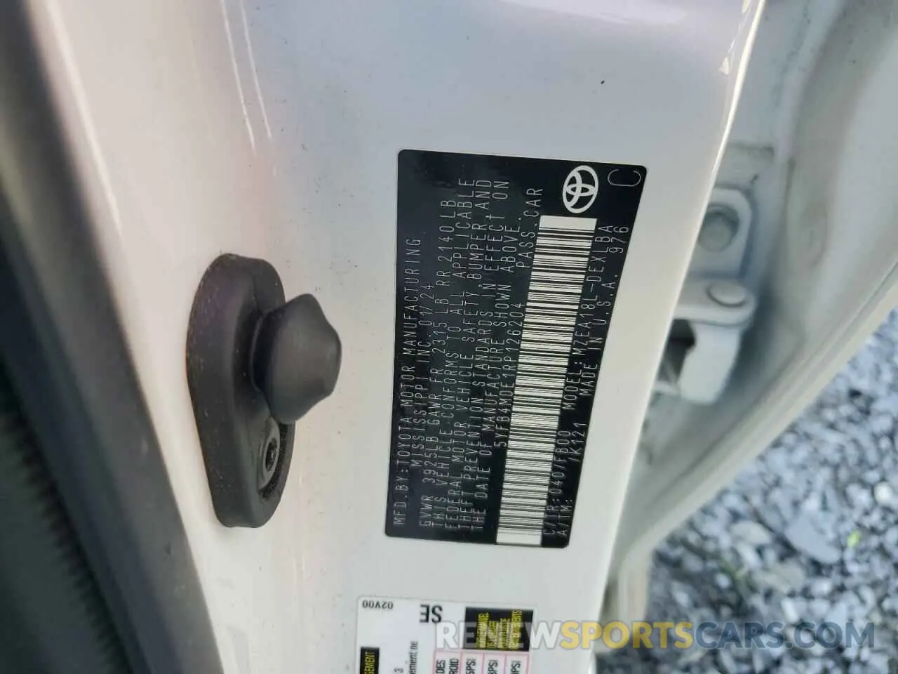 14 Фотография поврежденного автомобиля 5YFB4MDE1RP126204 TOYOTA COROLLA 2024