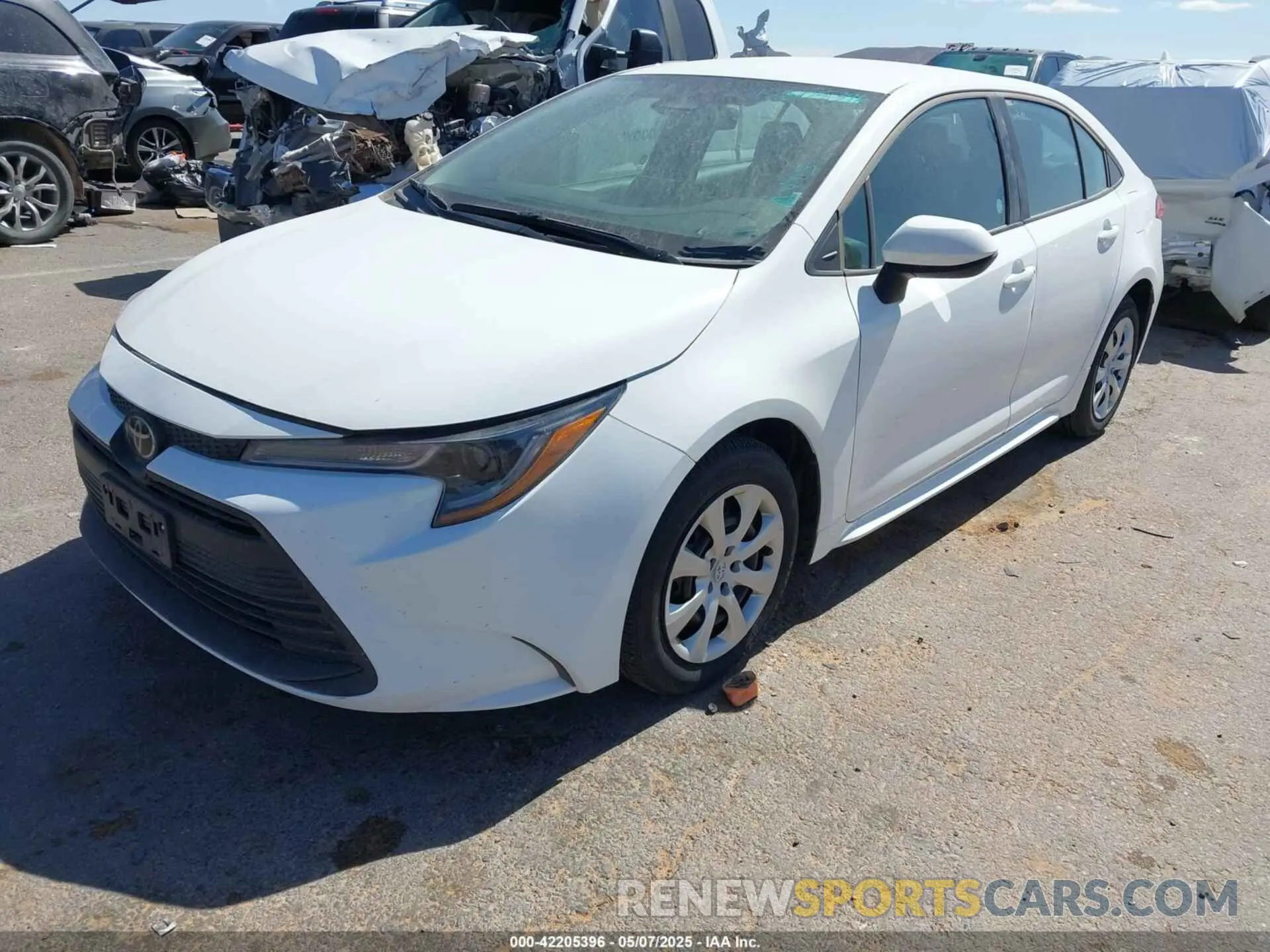 2 Фотография поврежденного автомобиля 5YFB4MDE1RP153774 TOYOTA COROLLA 2024