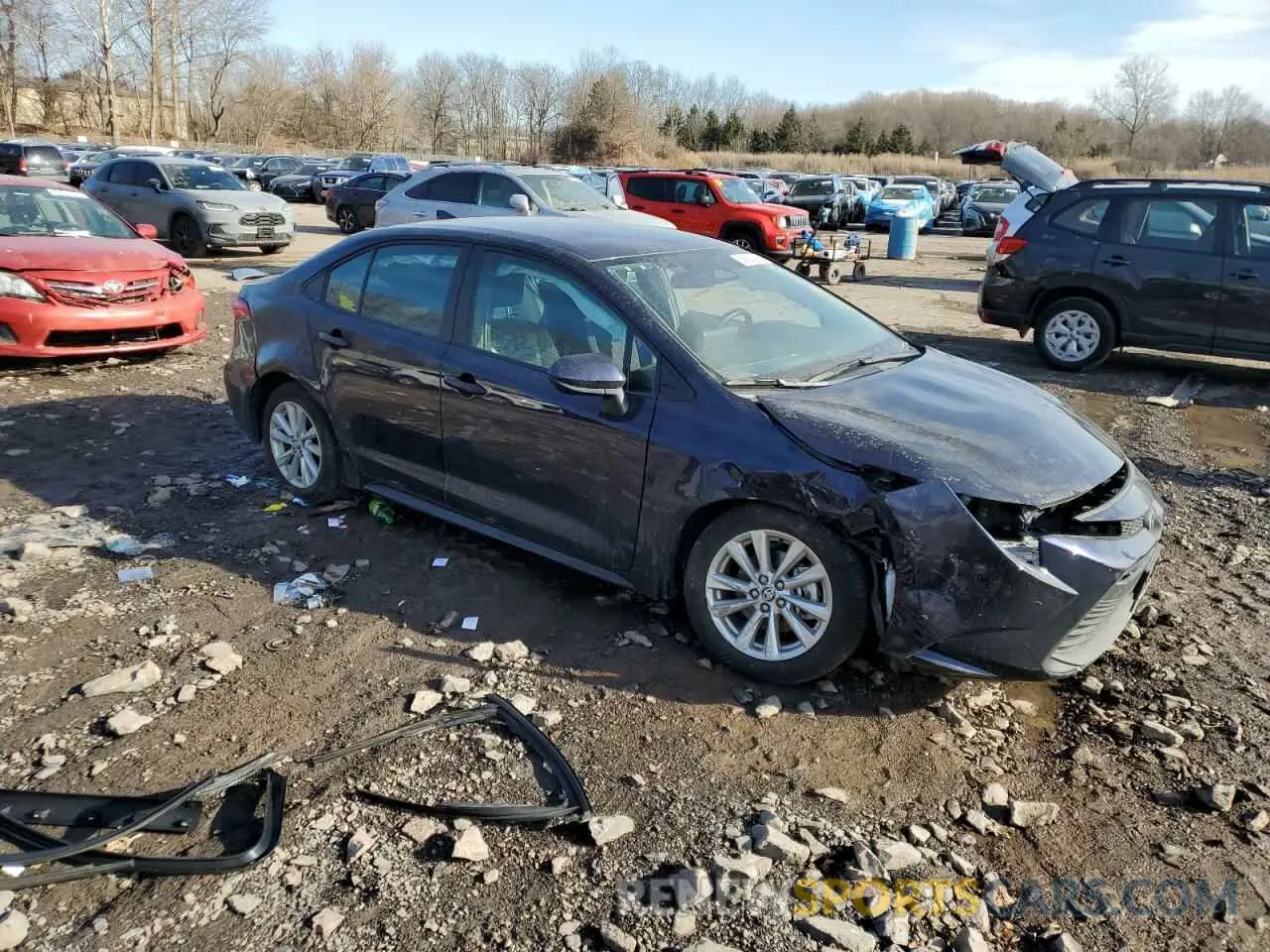 4 Фотография поврежденного автомобиля 5YFB4MDE1RP154679 TOYOTA COROLLA 2024