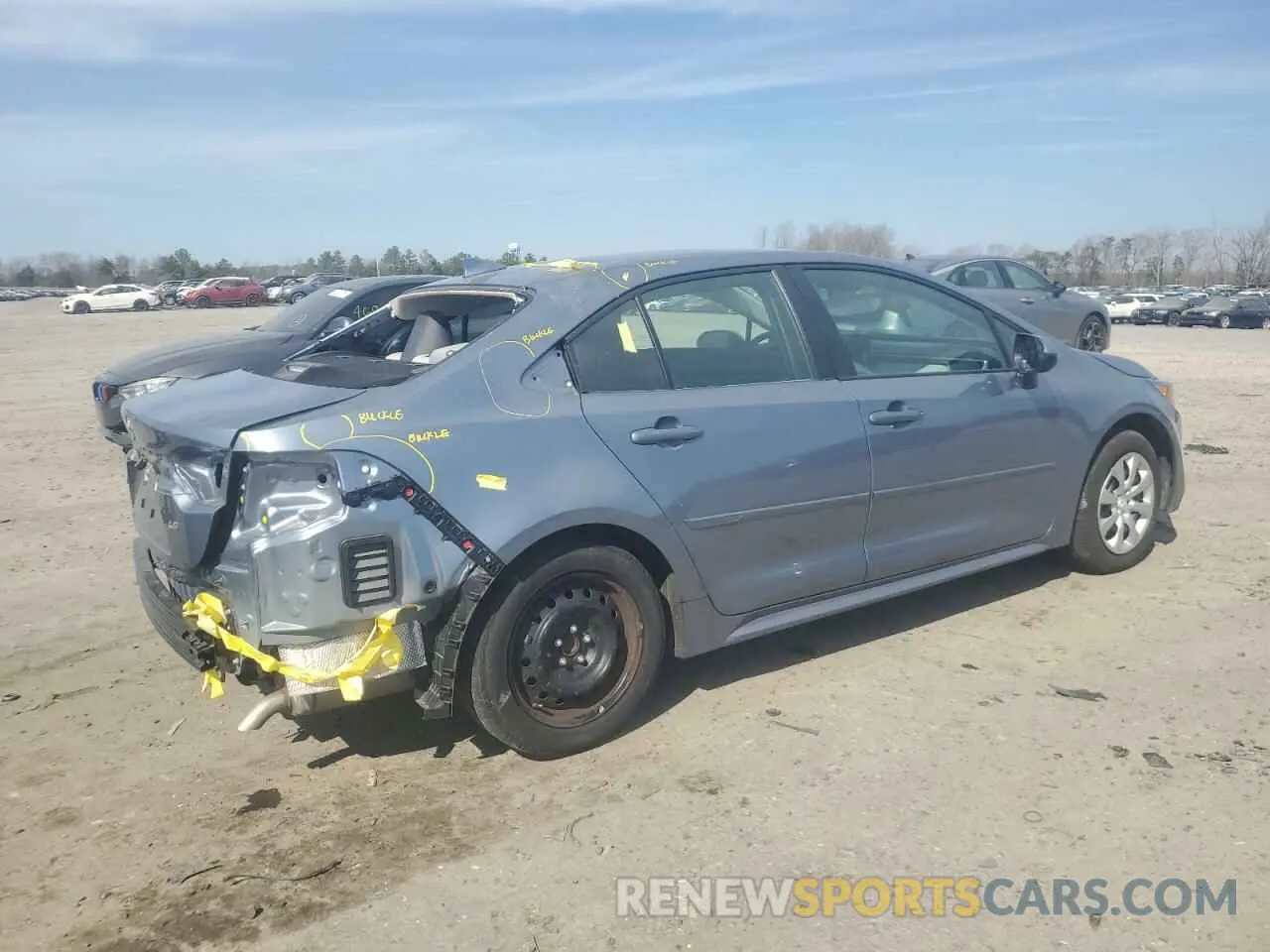 3 Photograph of a damaged car 5YFB4MDE1RP159705 TOYOTA COROLLA 2024