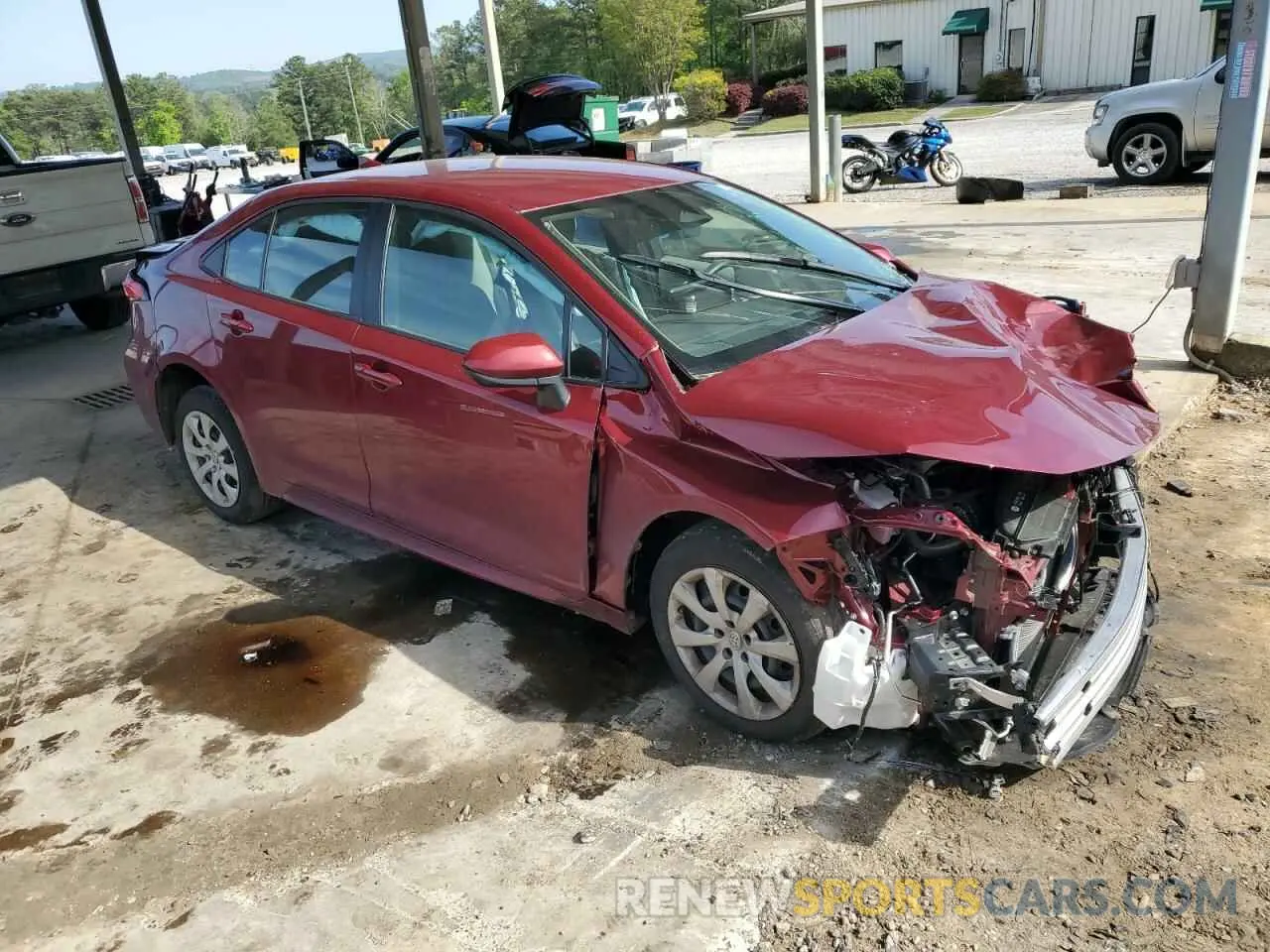 4 Photograph of a damaged car 5YFB4MDE1RP171885 TOYOTA COROLLA 2024