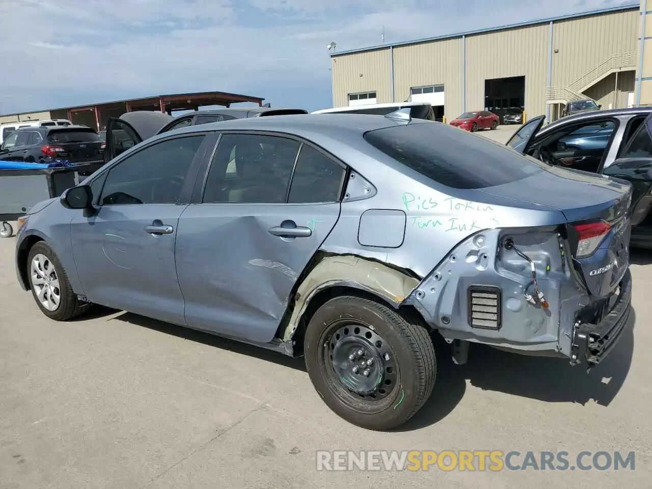 2 Photograph of a damaged car 5YFB4MDE1RP183597 TOYOTA COROLLA 2024