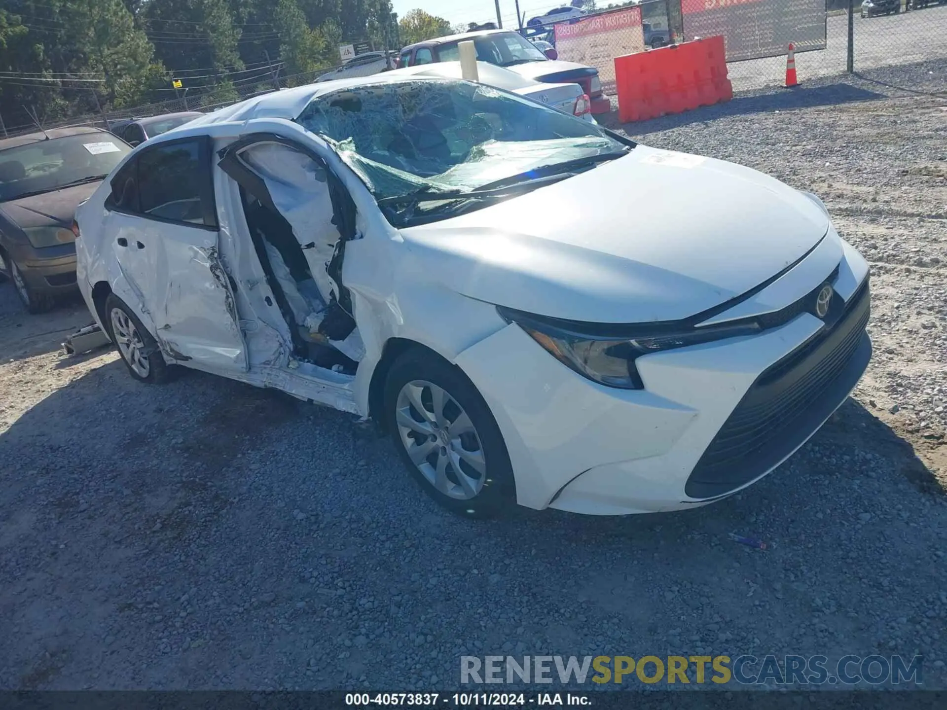 1 Photograph of a damaged car 5YFB4MDE2RP095478 TOYOTA COROLLA 2024