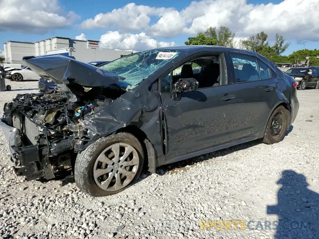 1 Photograph of a damaged car 5YFB4MDE2RP099272 TOYOTA COROLLA 2024
