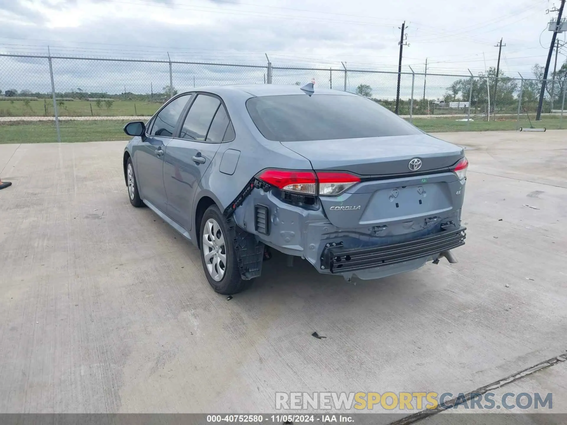 3 Photograph of a damaged car 5YFB4MDE2RP110383 TOYOTA COROLLA 2024