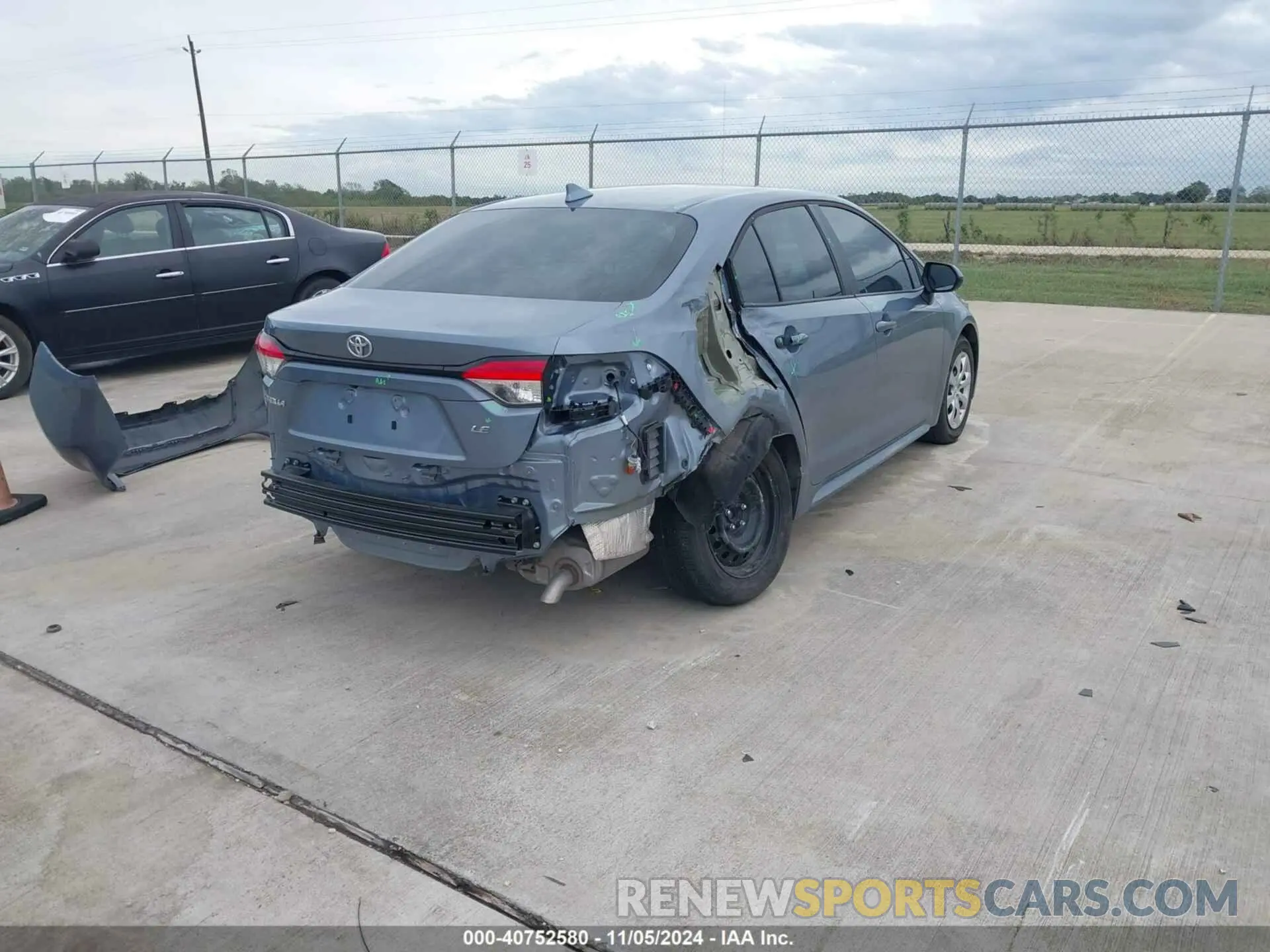 4 Photograph of a damaged car 5YFB4MDE2RP110383 TOYOTA COROLLA 2024