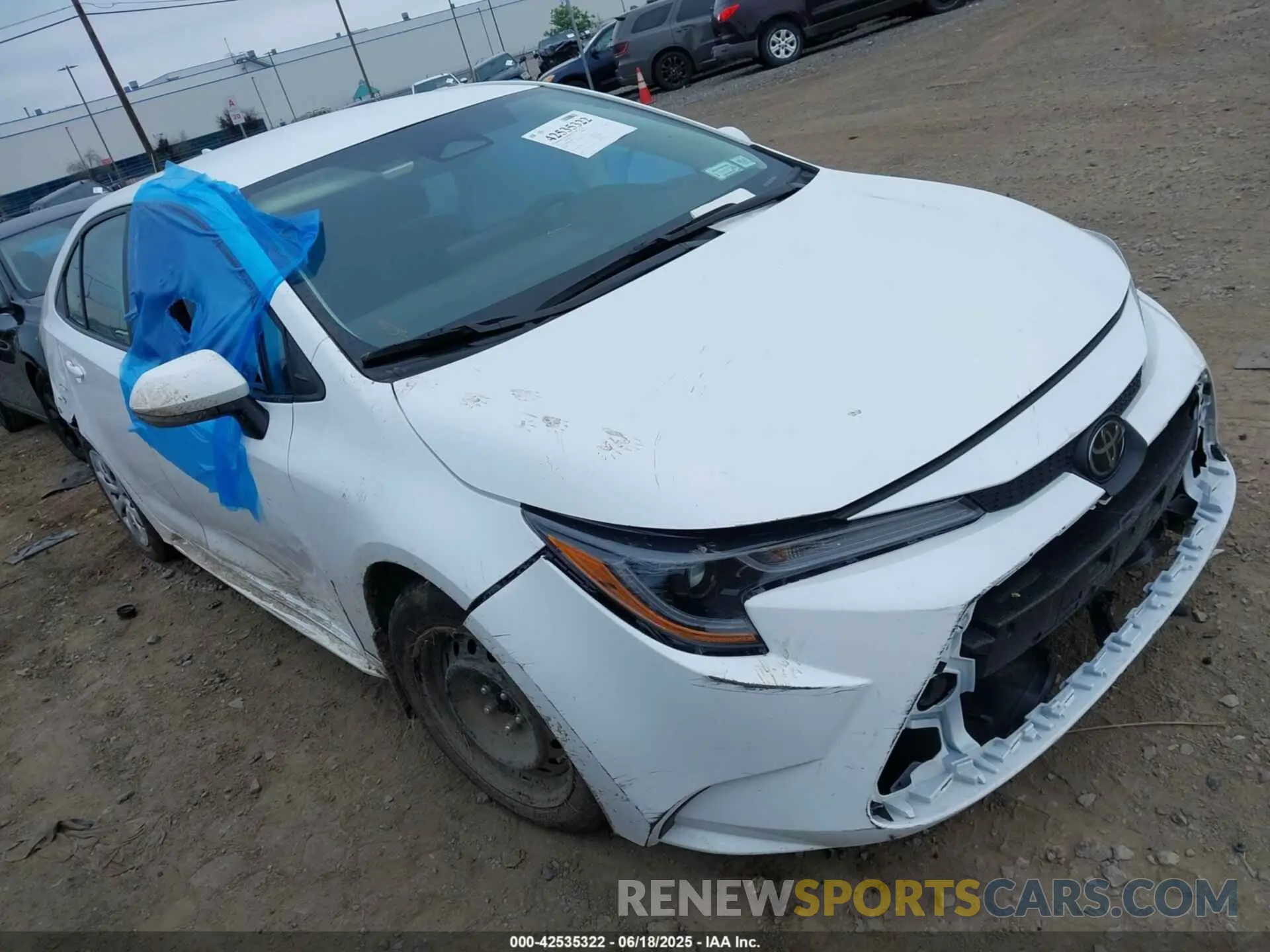 1 Photograph of a damaged car 5YFB4MDE2RP111372 TOYOTA COROLLA 2024