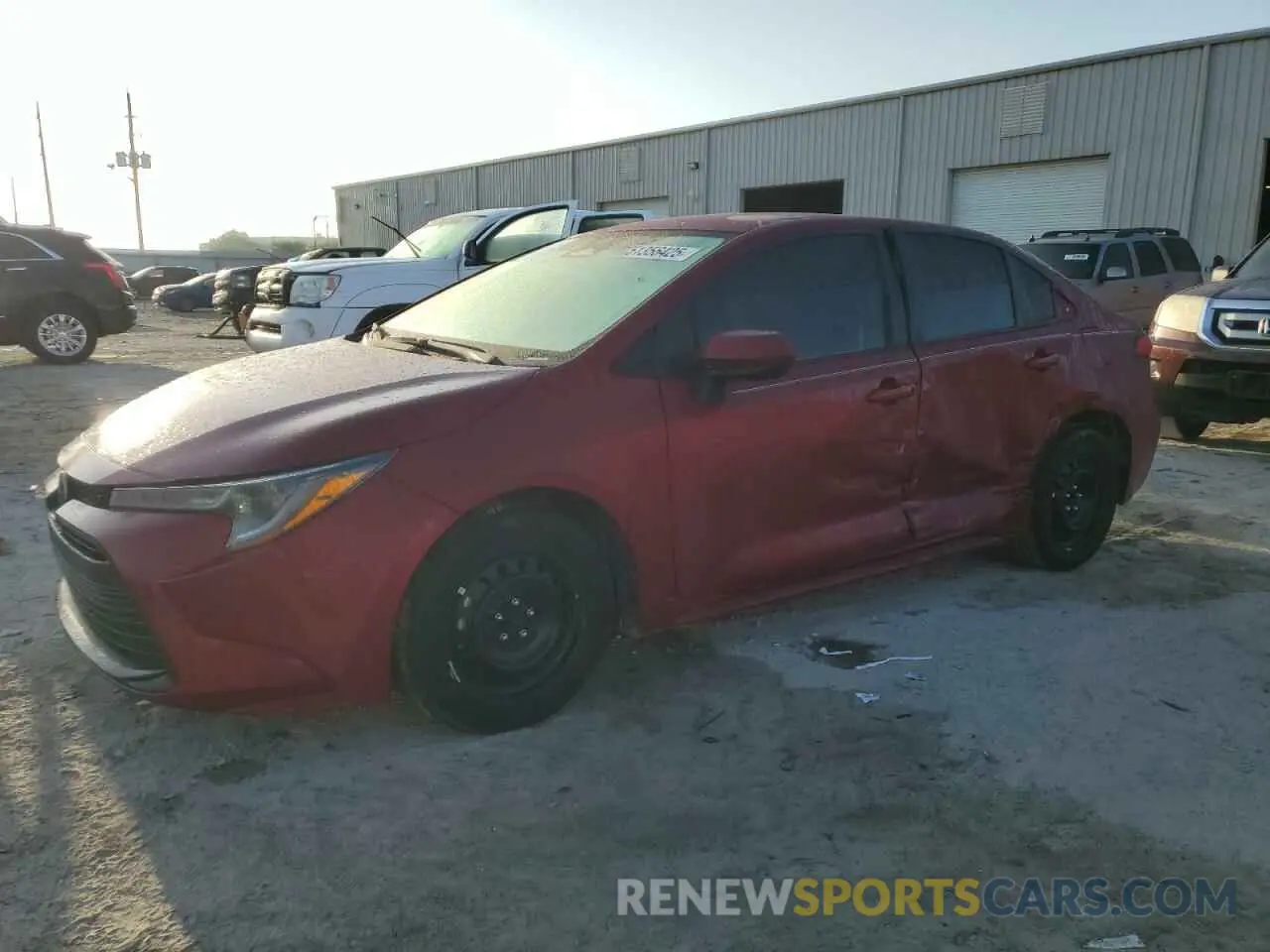 1 Photograph of a damaged car 5YFB4MDE2RP120363 TOYOTA COROLLA 2024