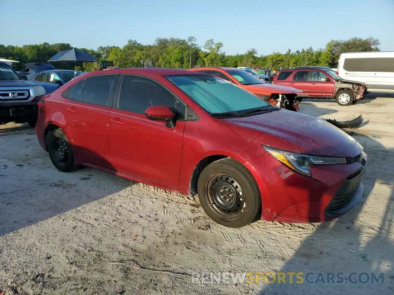 4 Photograph of a damaged car 5YFB4MDE2RP120363 TOYOTA COROLLA 2024