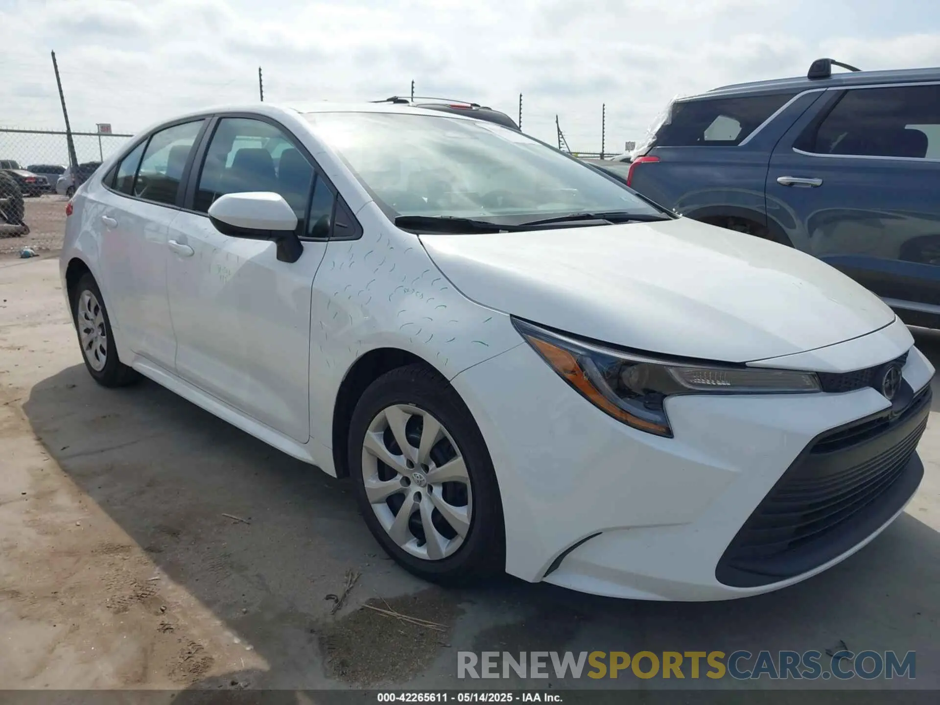 1 Photograph of a damaged car 5YFB4MDE2RP132125 TOYOTA COROLLA 2024