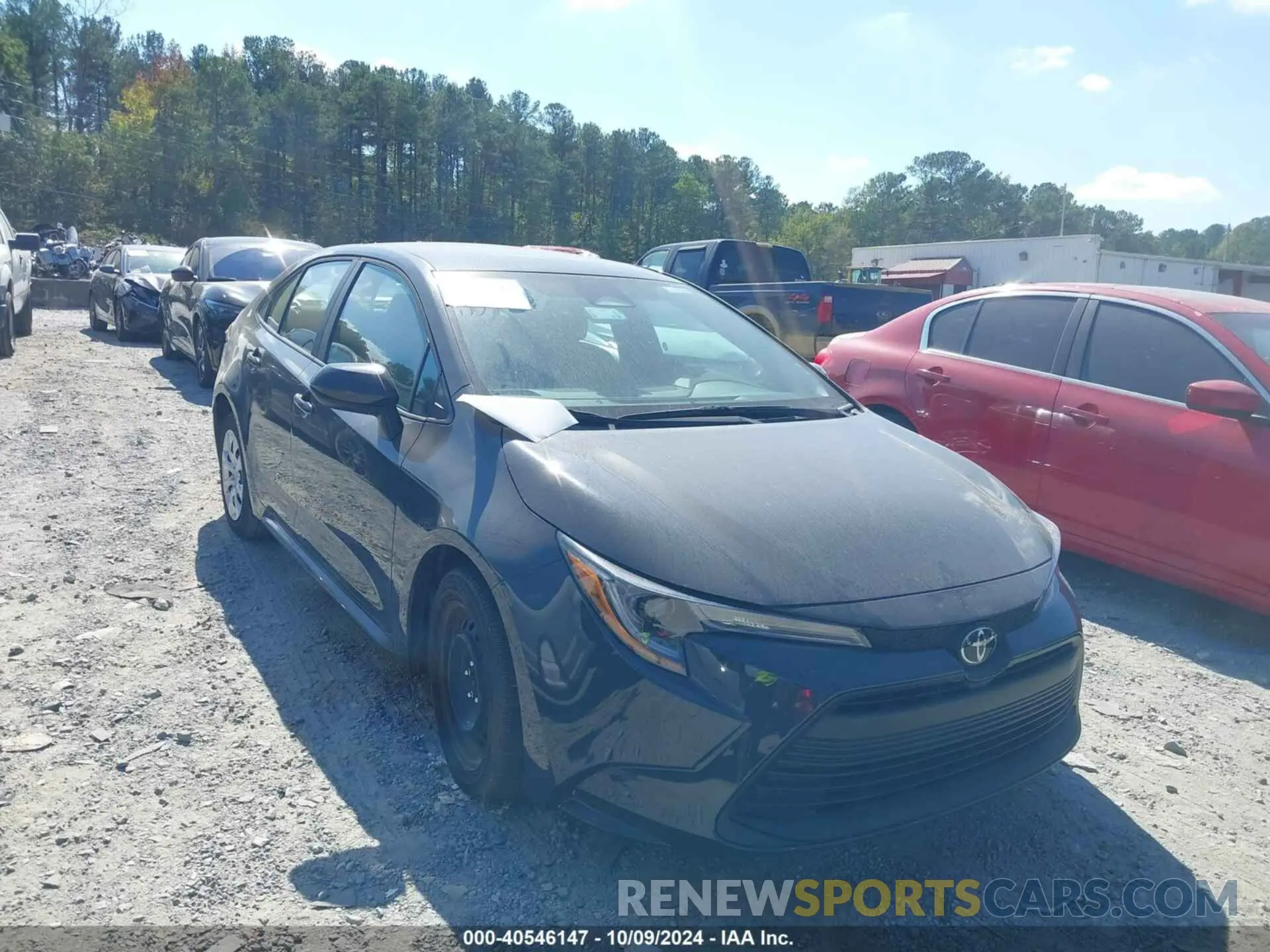 1 Photograph of a damaged car 5YFB4MDE2RP138121 TOYOTA COROLLA 2024