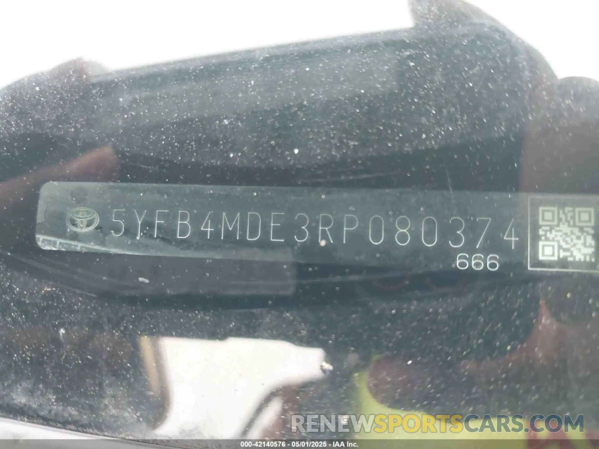 9 Photograph of a damaged car 5YFB4MDE3RP080374 TOYOTA COROLLA 2024