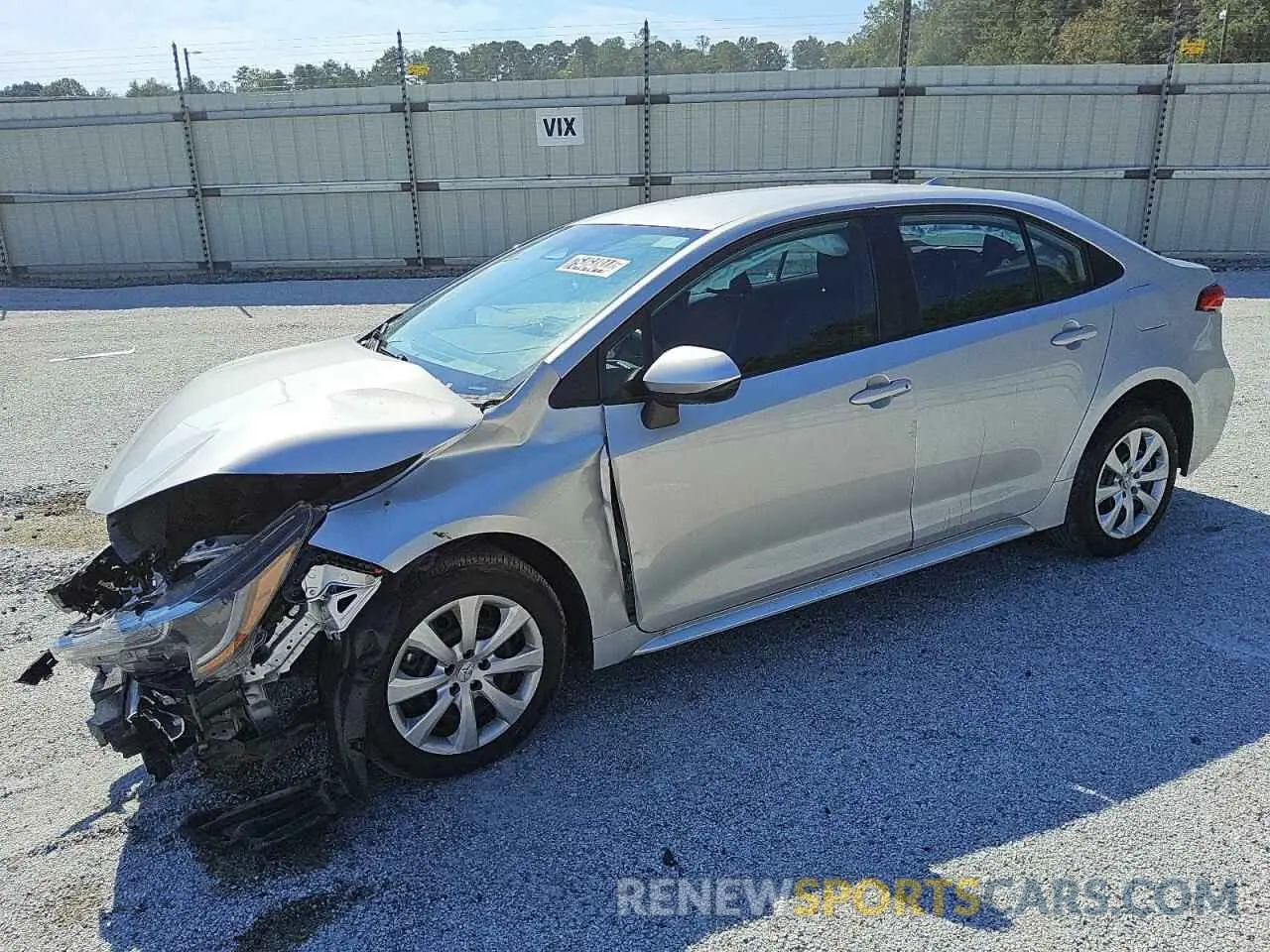 1 Photograph of a damaged car 5YFB4MDE3RP085817 TOYOTA COROLLA 2024