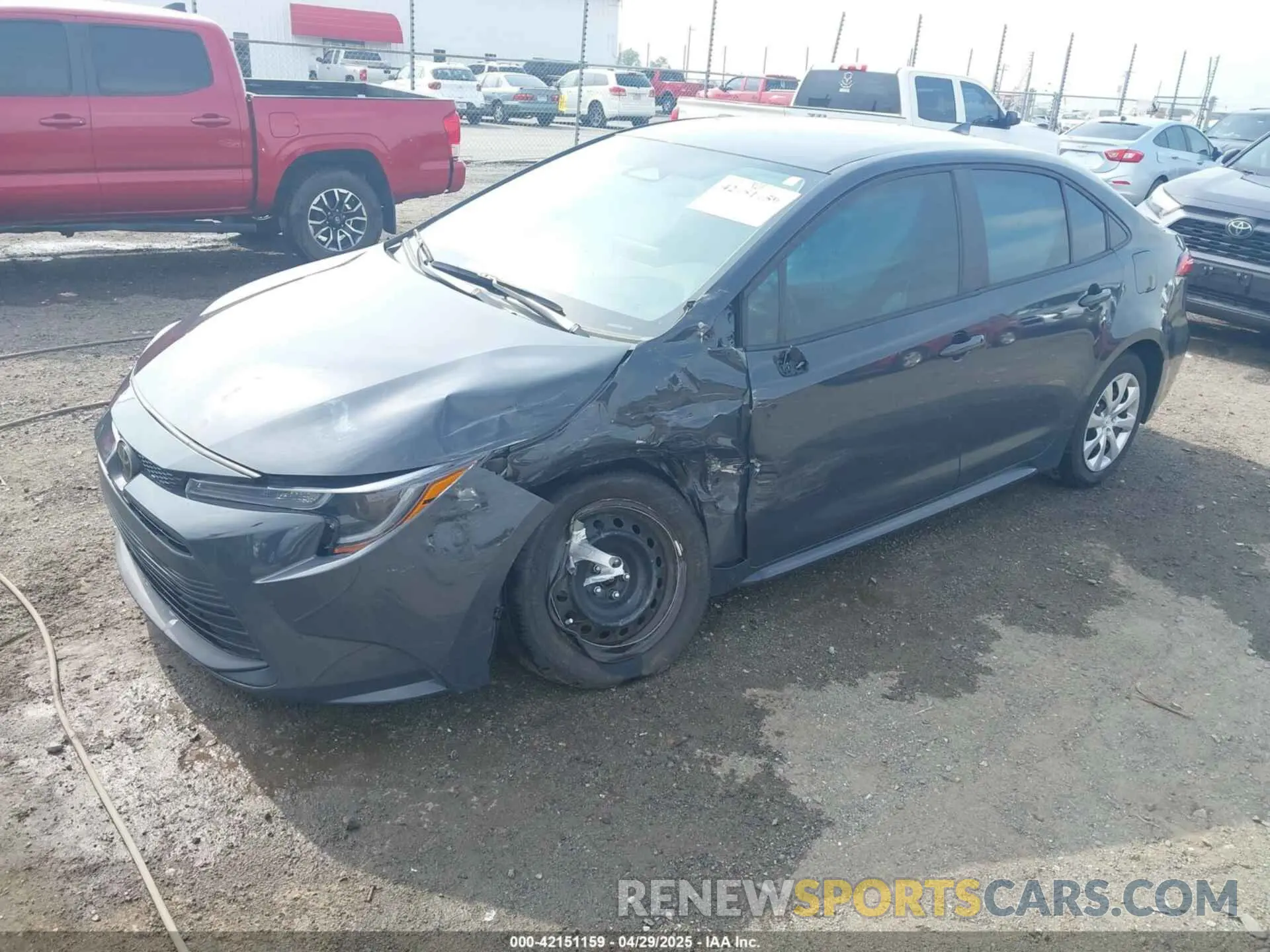 2 Photograph of a damaged car 5YFB4MDE3RP109873 TOYOTA COROLLA 2024