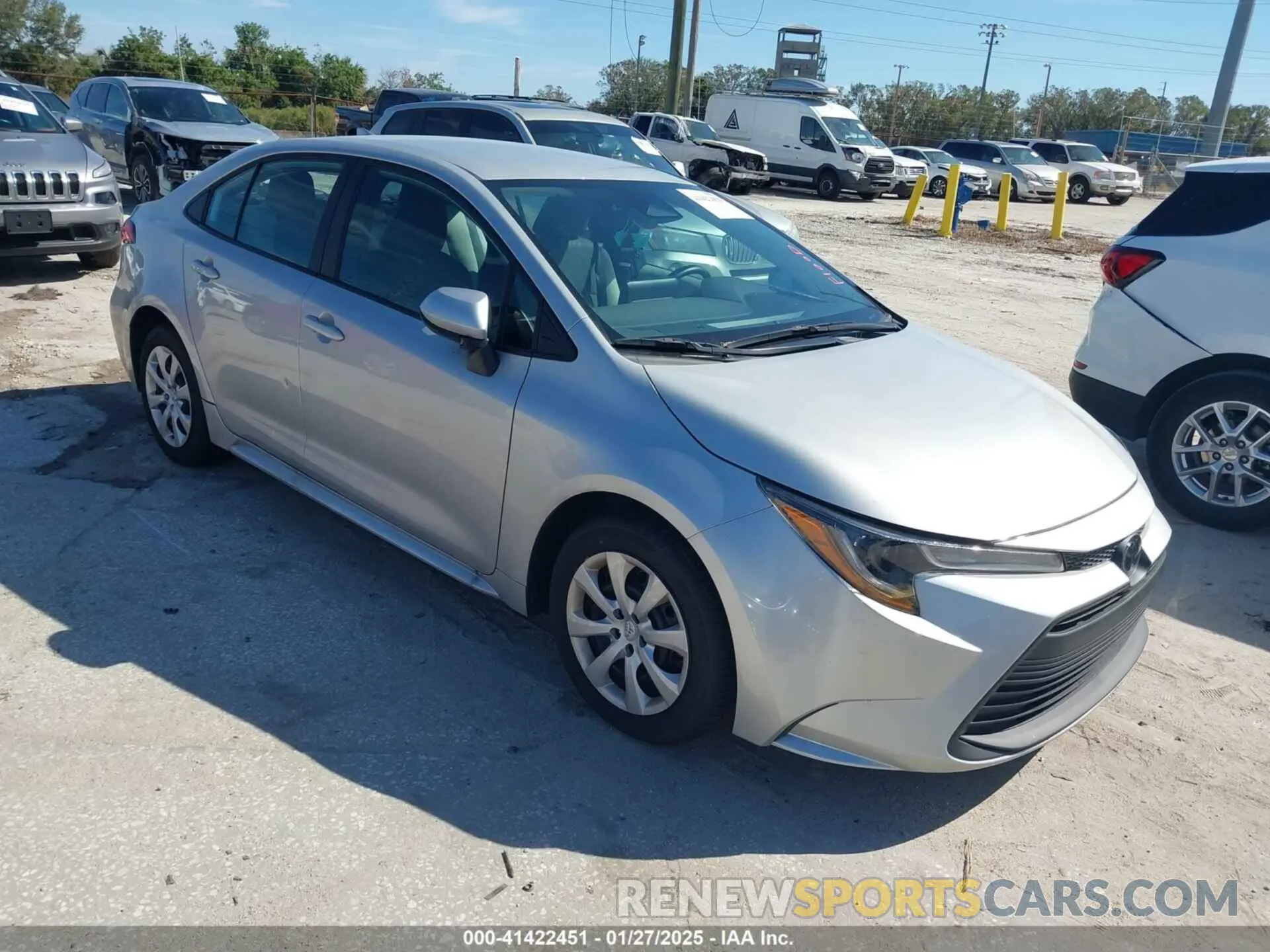 1 Photograph of a damaged car 5YFB4MDE3RP172181 TOYOTA COROLLA 2024
