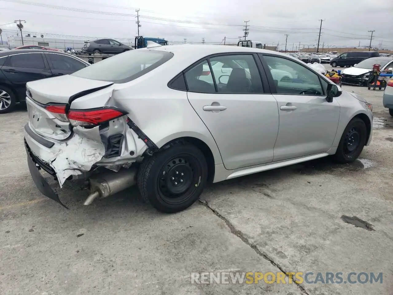 3 Photograph of a damaged car 5YFB4MDE3RP173086 TOYOTA COROLLA 2024