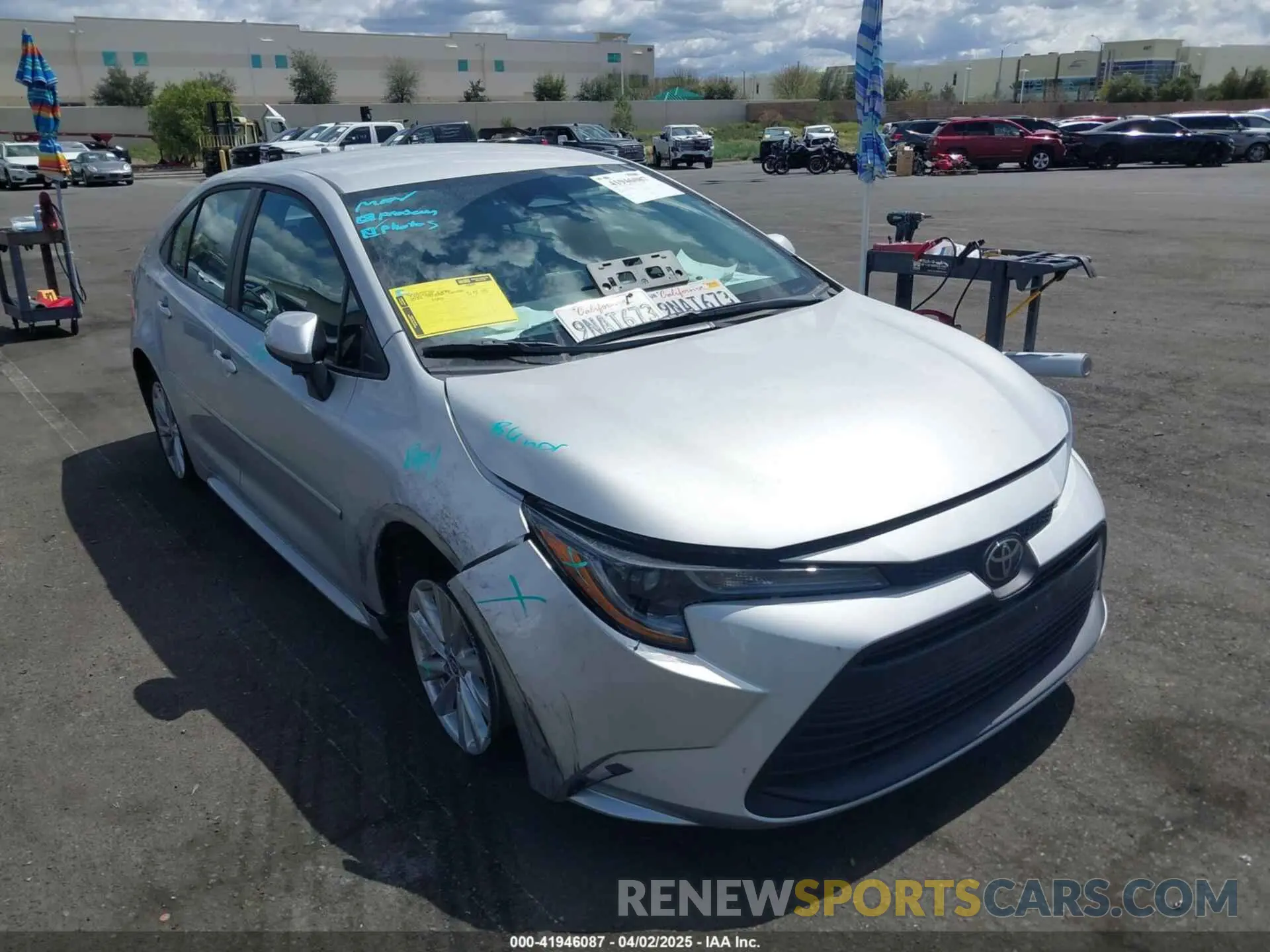 13 Фотография поврежденного автомобиля 5YFB4MDE3RP176988 TOYOTA COROLLA 2024