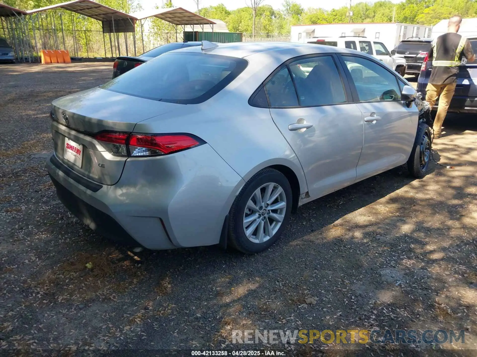 4 Photograph of a damaged car 5YFB4MDE3RP202148 TOYOTA COROLLA 2024