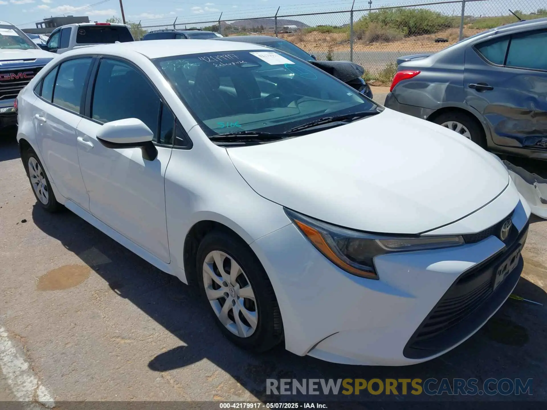 1 Photograph of a damaged car 5YFB4MDE4RP108747 TOYOTA COROLLA 2024