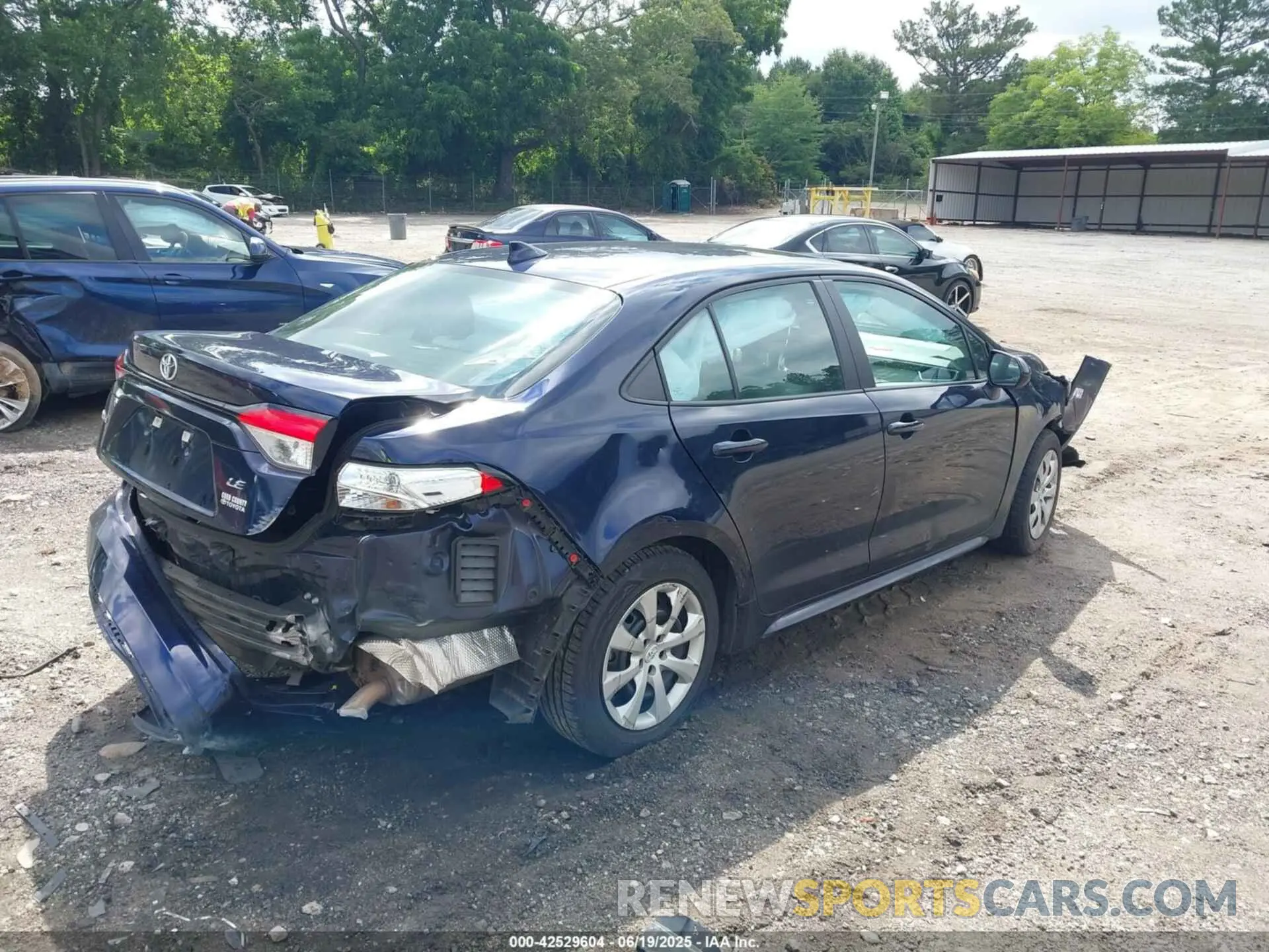 4 Photograph of a damaged car 5YFB4MDE4RP117349 TOYOTA COROLLA 2024