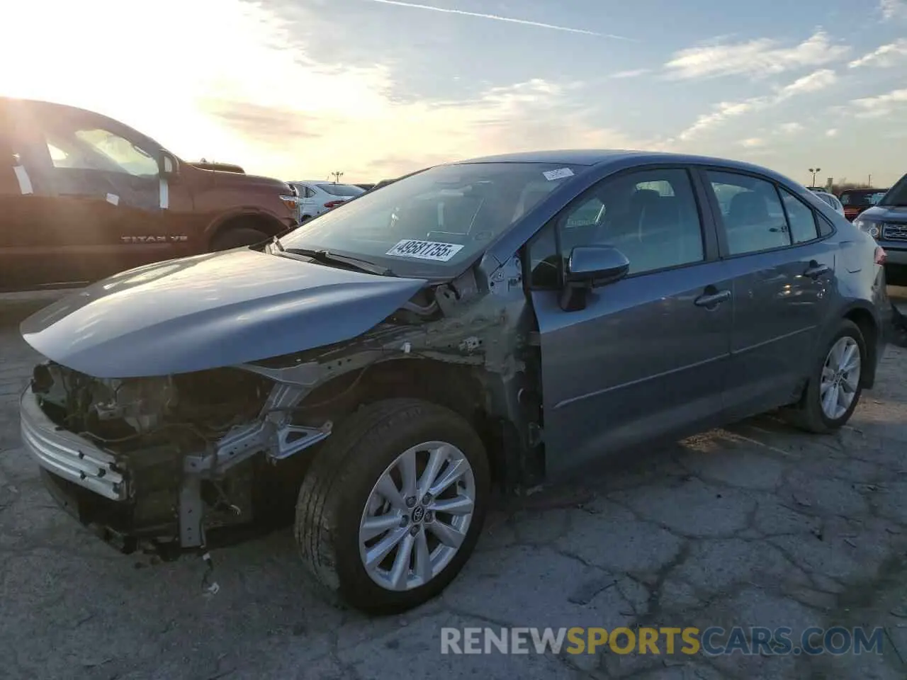 1 Photograph of a damaged car 5YFB4MDE4RP128416 TOYOTA COROLLA 2024