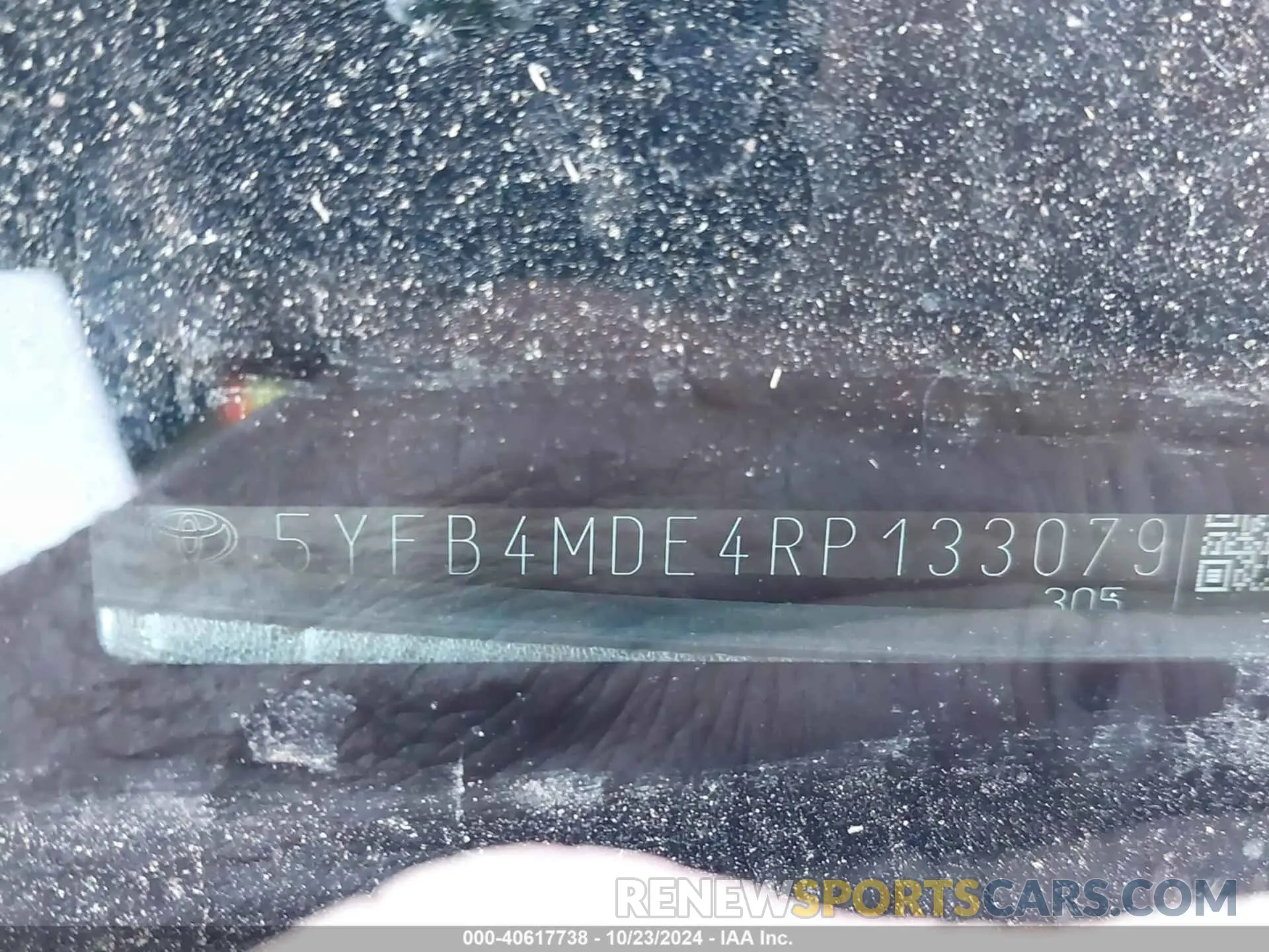 9 Фотография поврежденного автомобиля 5YFB4MDE4RP133079 TOYOTA COROLLA 2024
