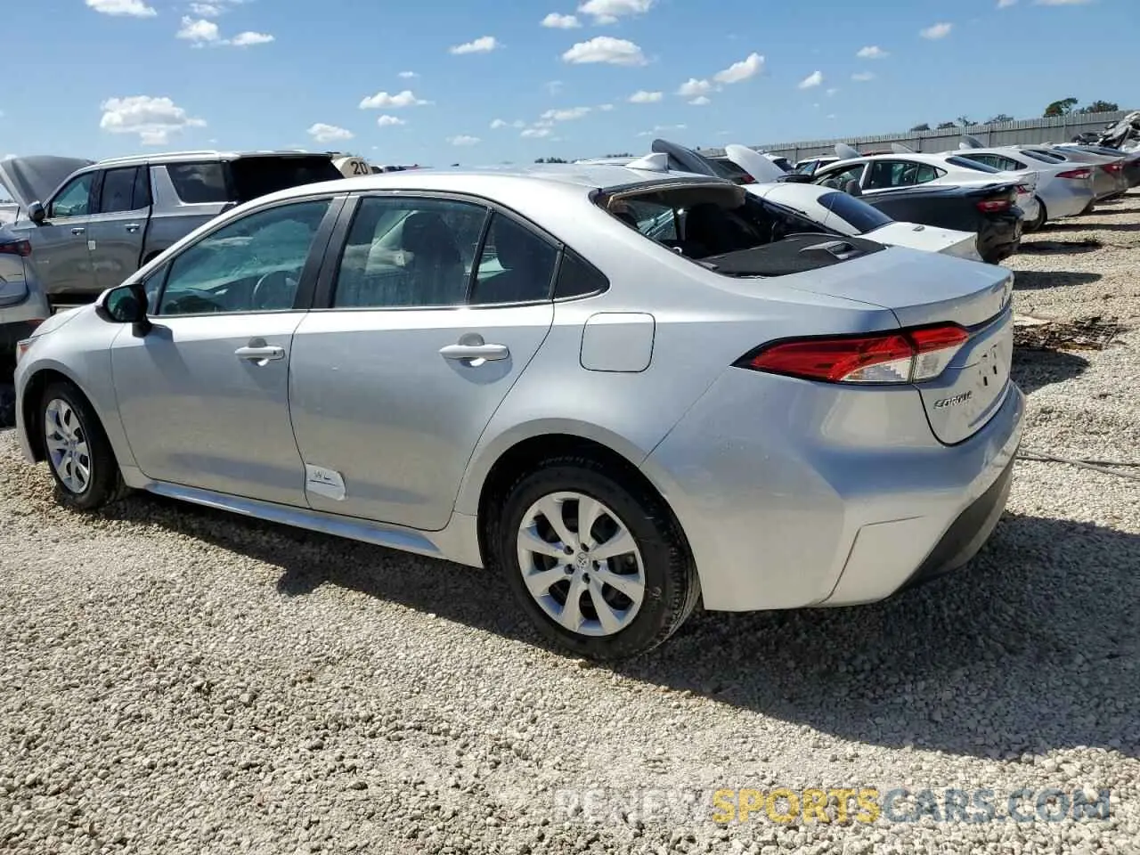 2 Photograph of a damaged car 5YFB4MDE4RP143661 TOYOTA COROLLA 2024