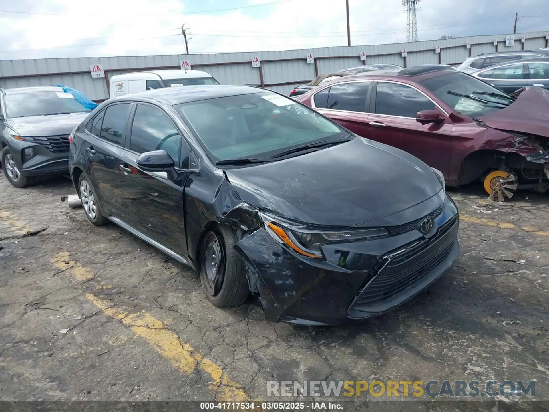 1 Photograph of a damaged car 5YFB4MDE4RP145961 TOYOTA COROLLA 2024